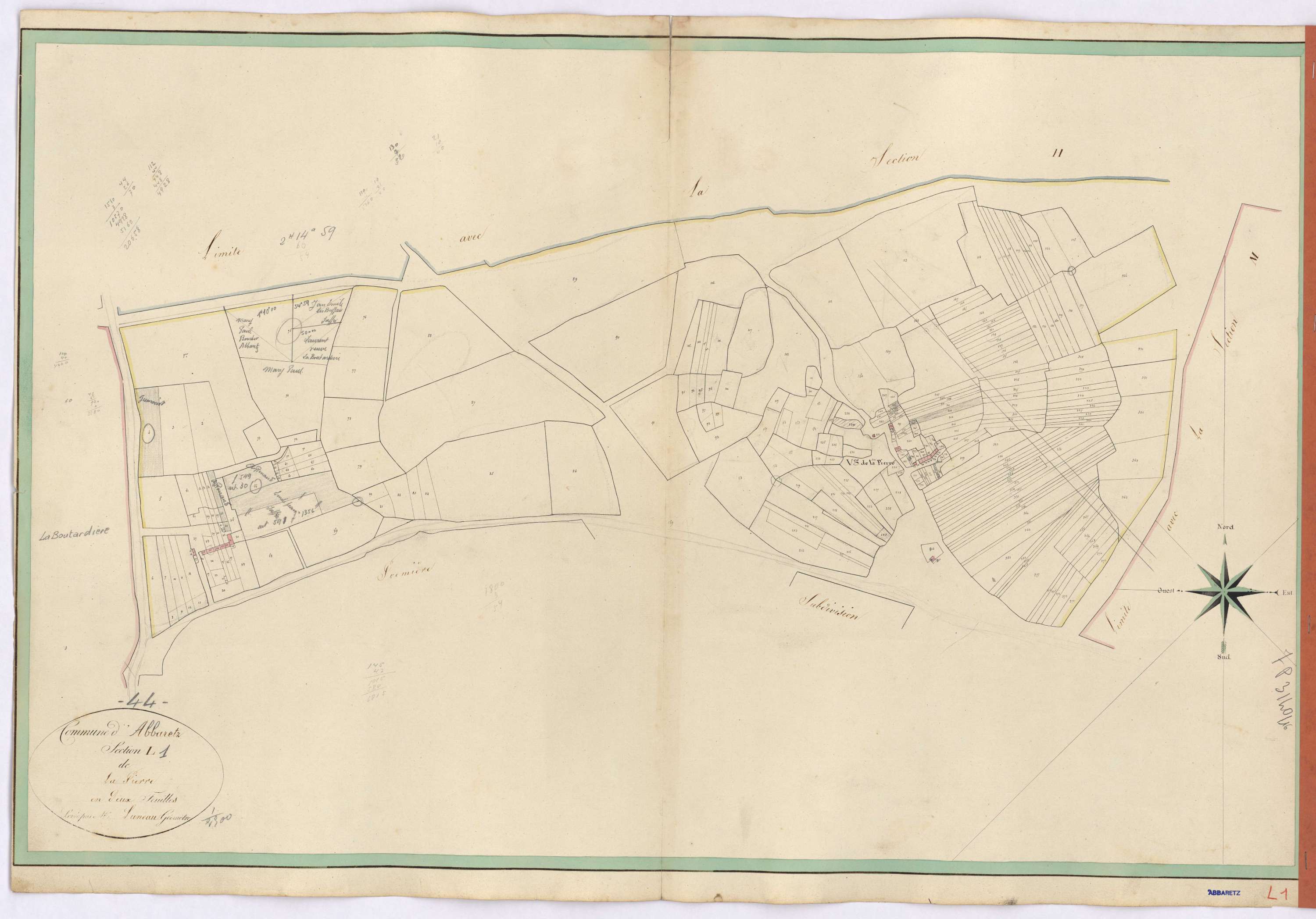 Abbaretz - Section L1 Pierre (section de La)