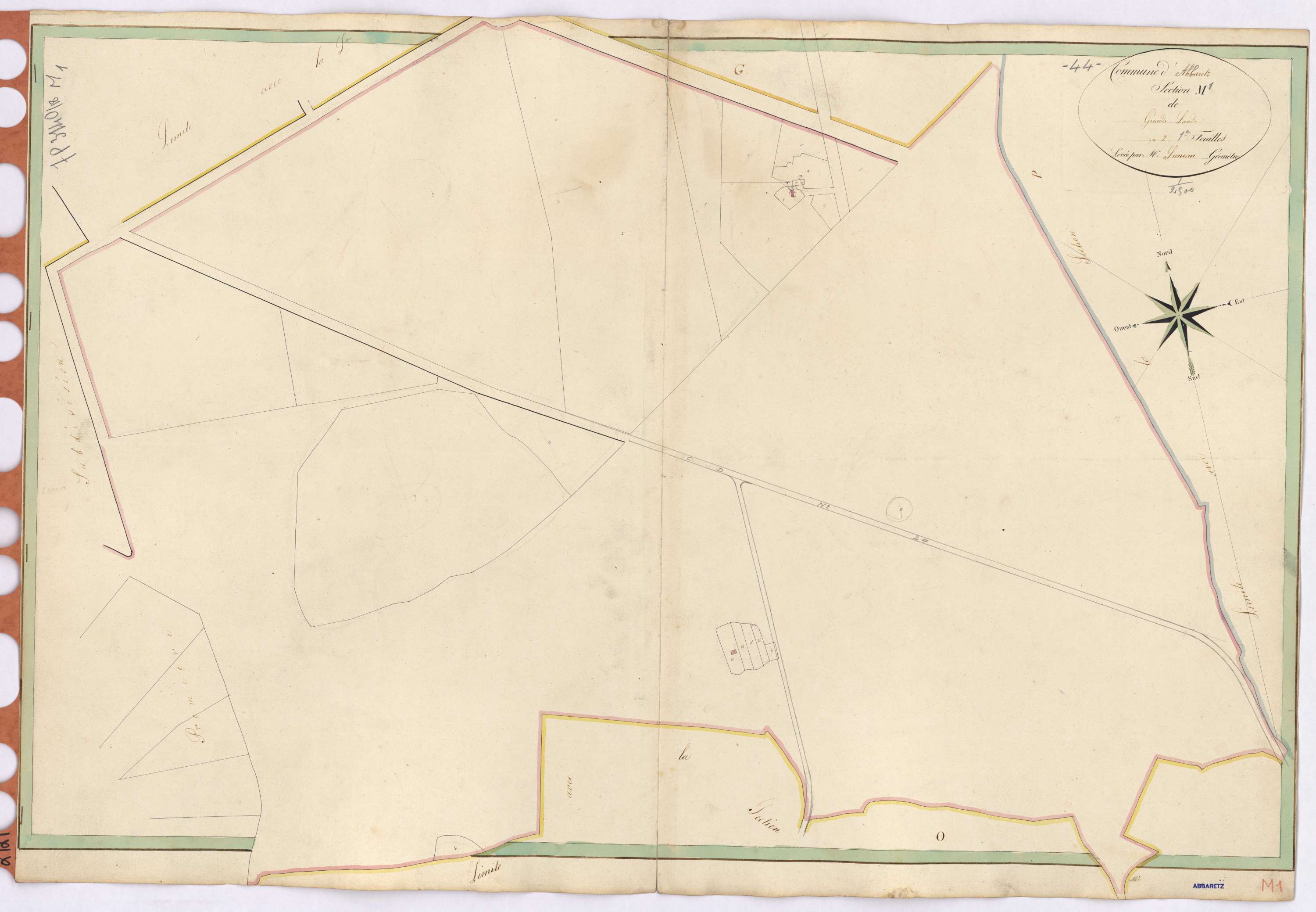 Abbaretz - Section M1 Grand'Lande (section de)