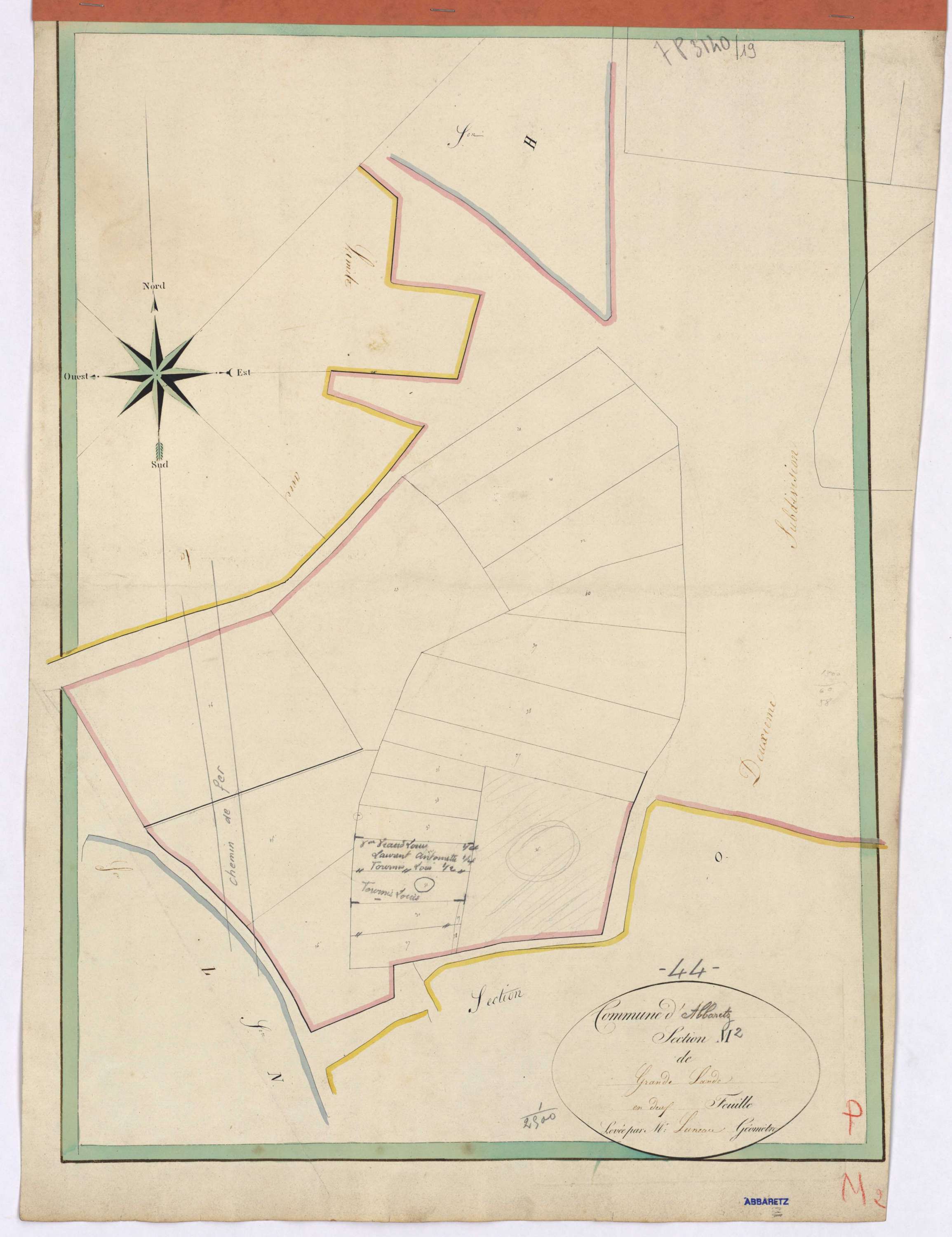Abbaretz - Section M2 Grand'Lande (section de)