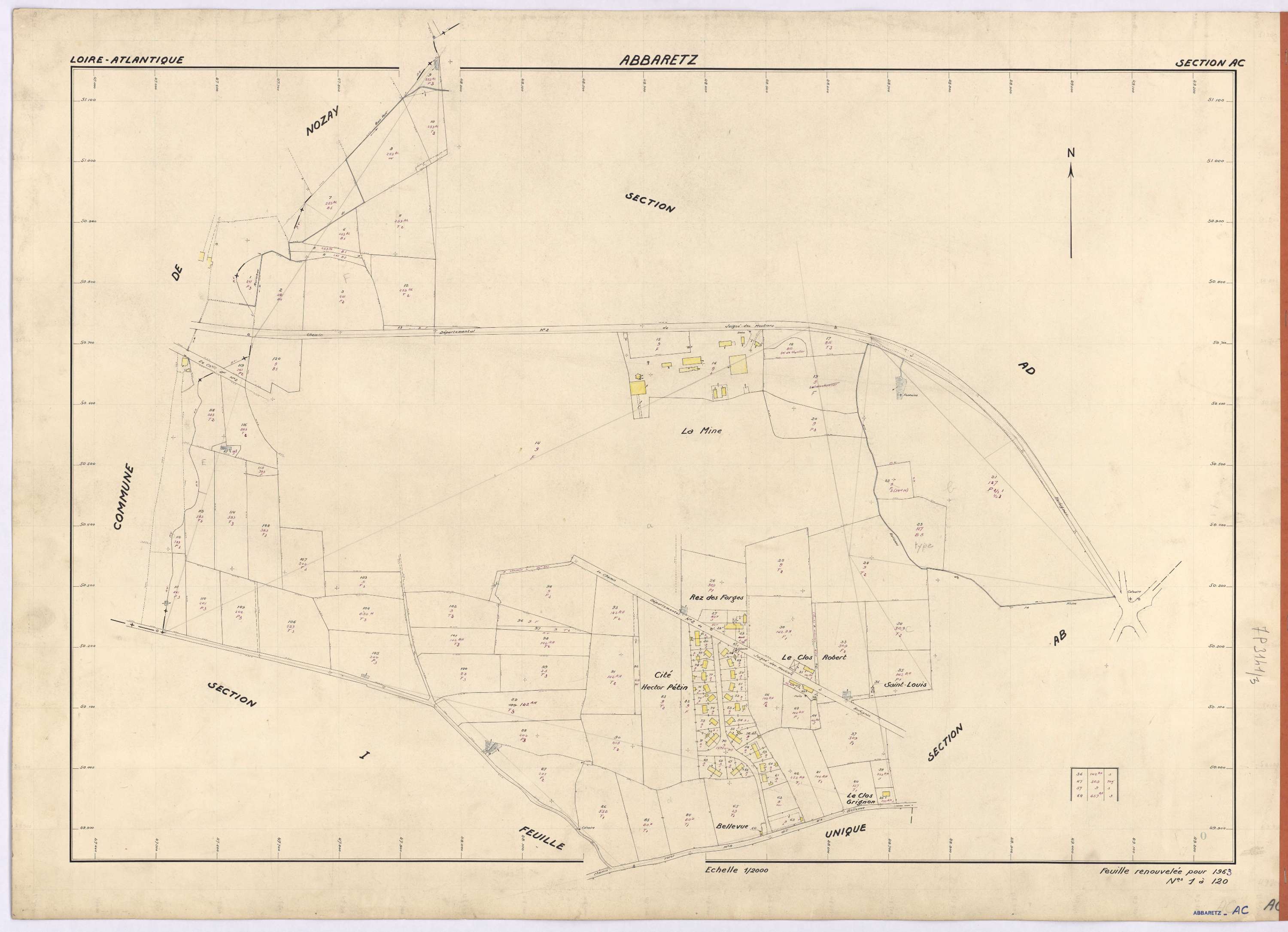 Abbaretz - Section AC 1-120