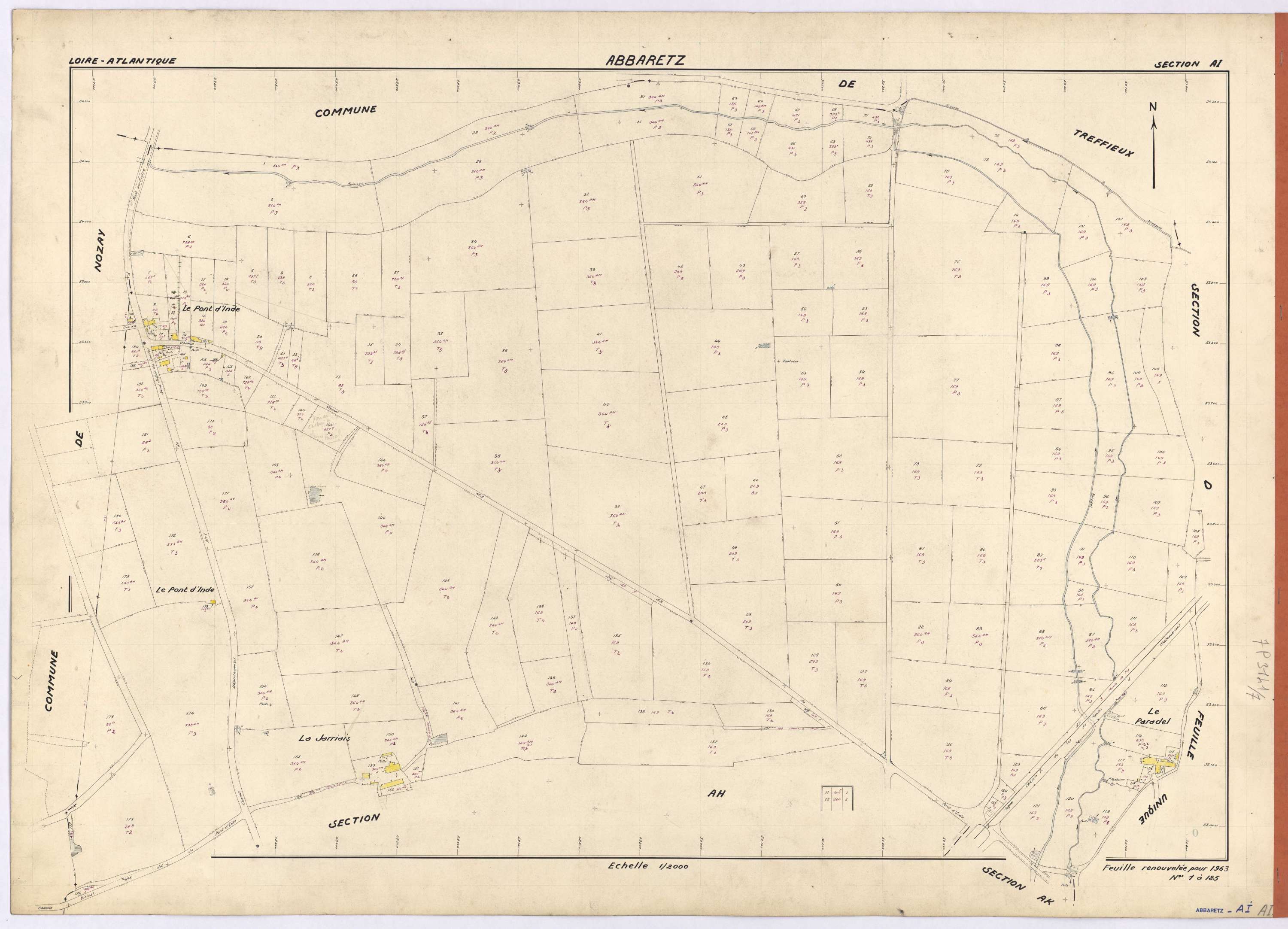 Abbaretz - Section AI 1-185