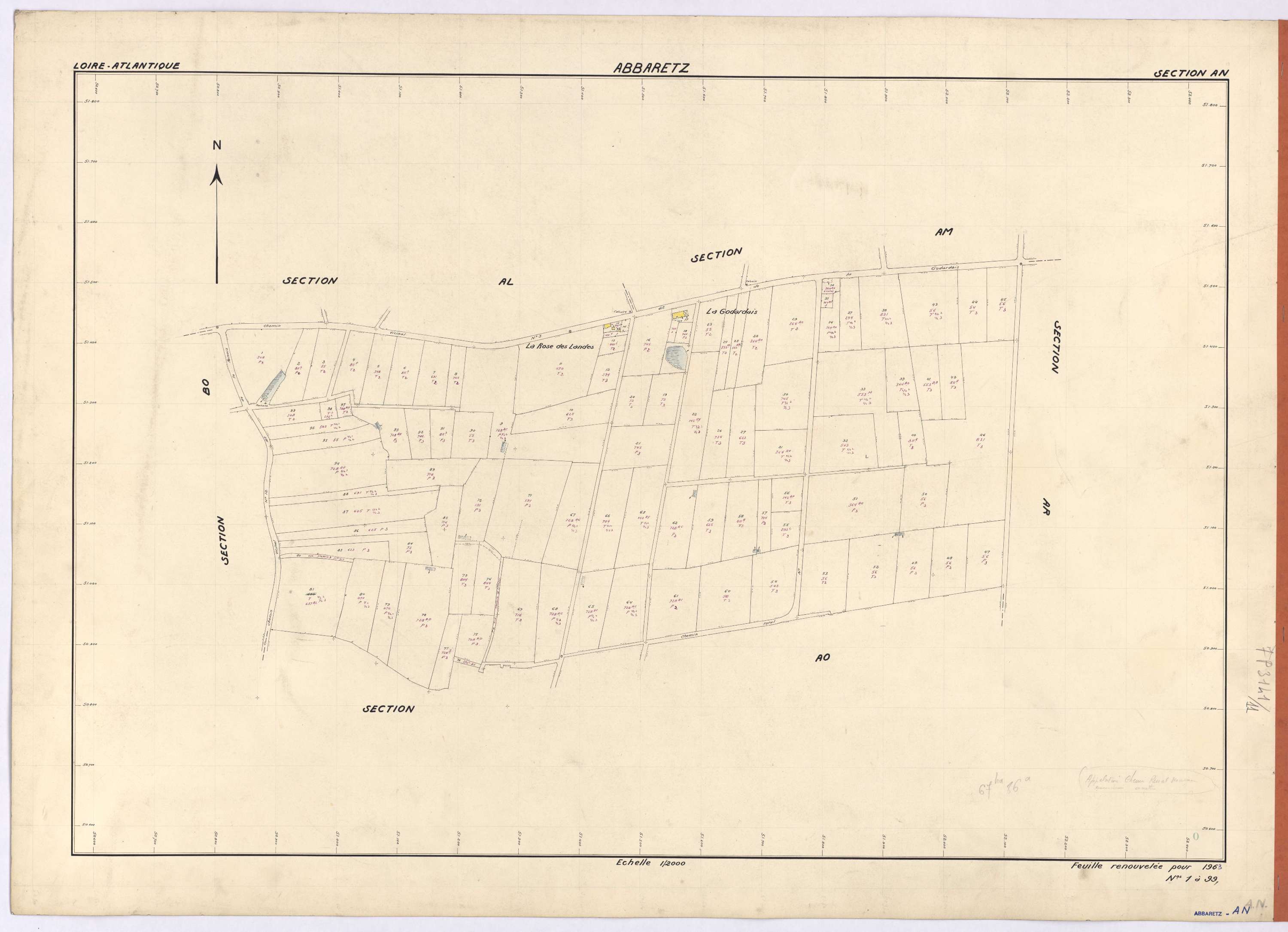 Abbaretz - Section AN 1-99