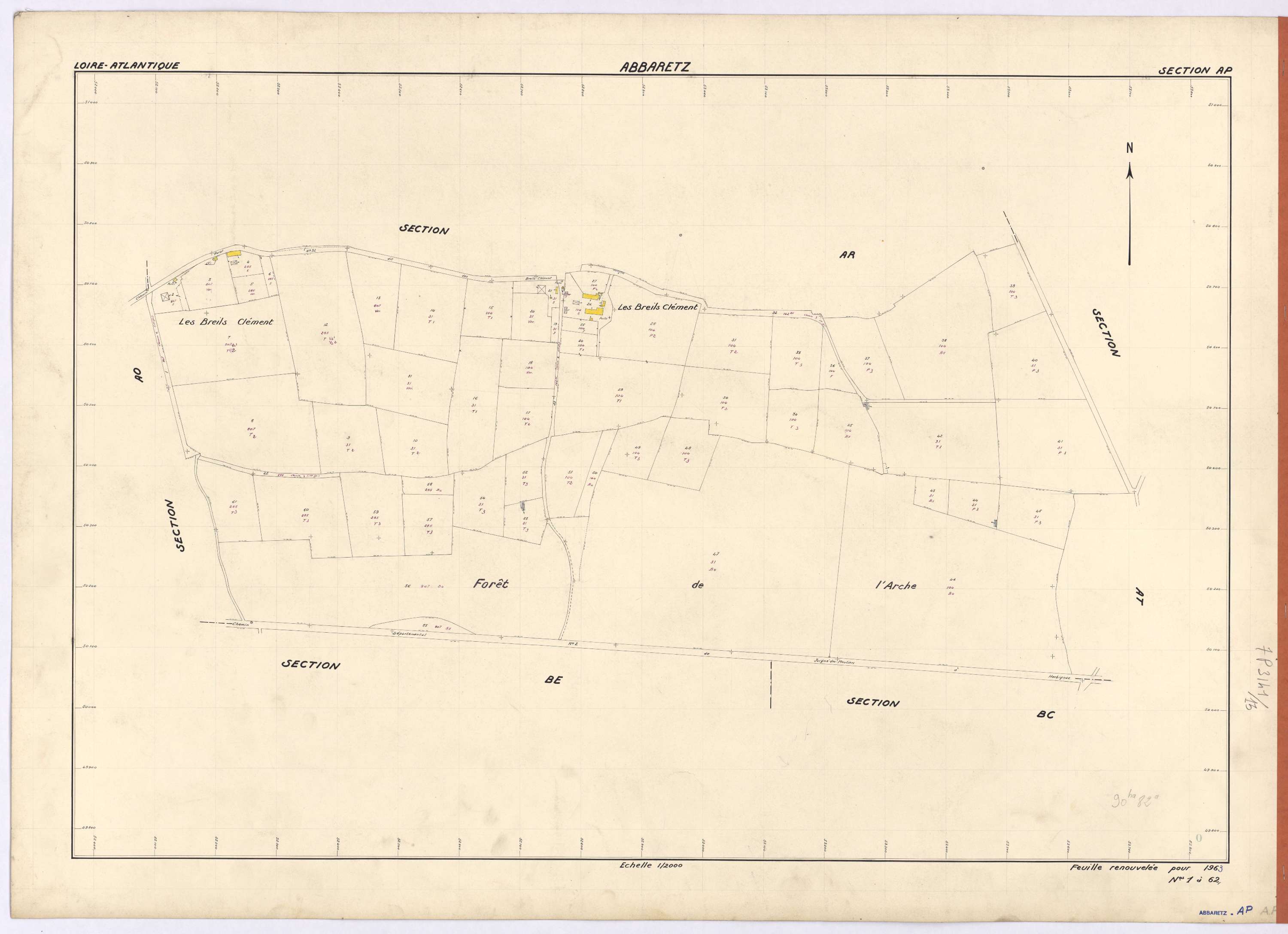 Abbaretz - Section AP 1-62