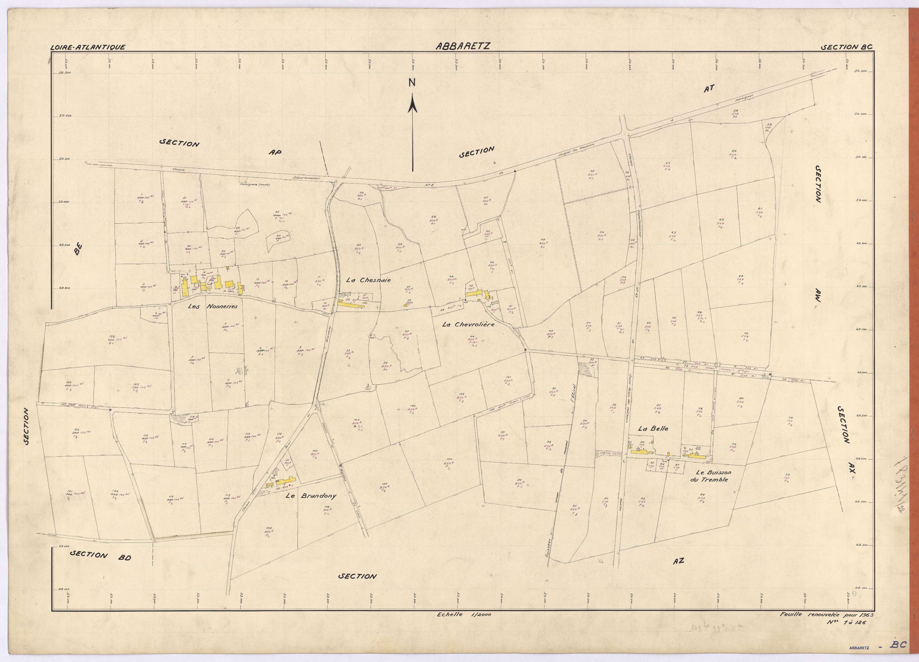 Abbaretz - Section BC 1-126