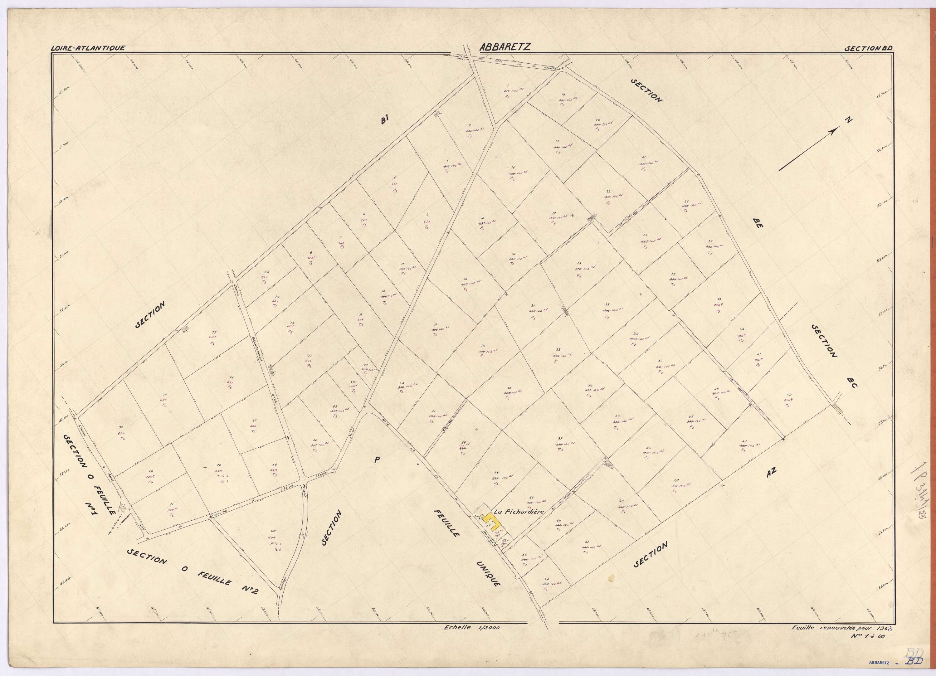 Abbaretz - Section BD 1-80