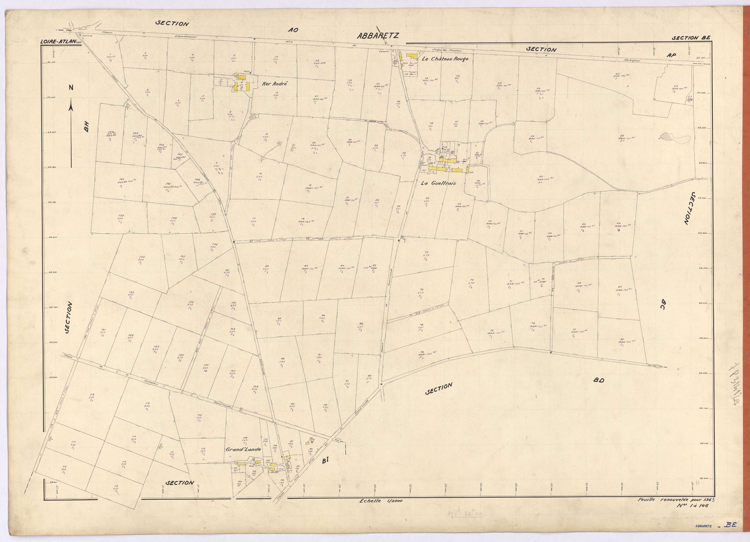 Abbaretz - Section BE 1-146