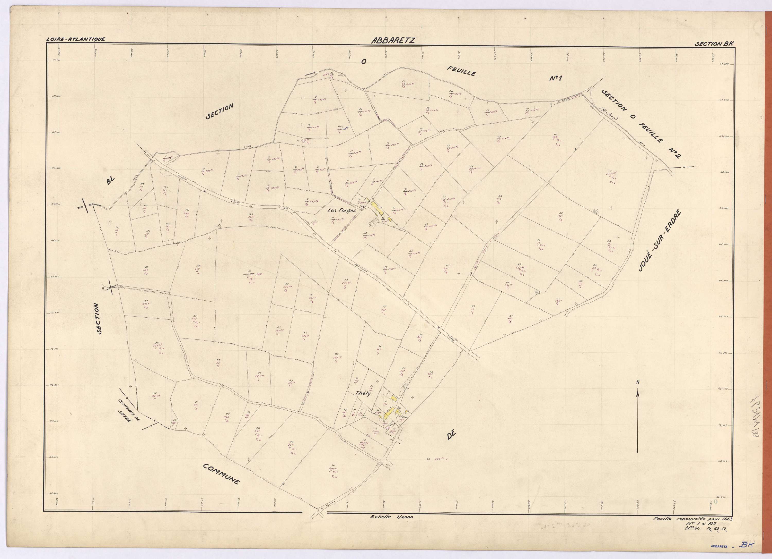 Abbaretz - Section BK 1-107