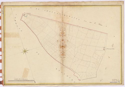 Aigrefeuille-sur-Maine - Section F1 Hautes-Landes (section des)