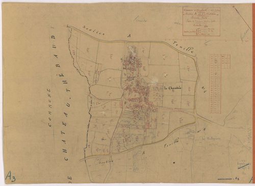 Aigrefeuille-sur-Maine - Section A3 Trélitière (section de La) ; 763-1250