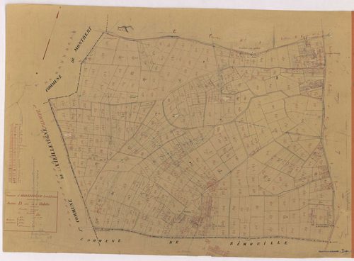 Aigrefeuille-sur-Maine - Section D Violette (section de La) ; 1-531