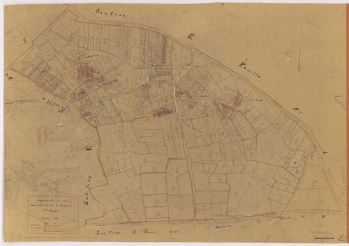 Aigrefeuille-sur-Maine - Section E2 Surgetterie (section de La) ; 284-620