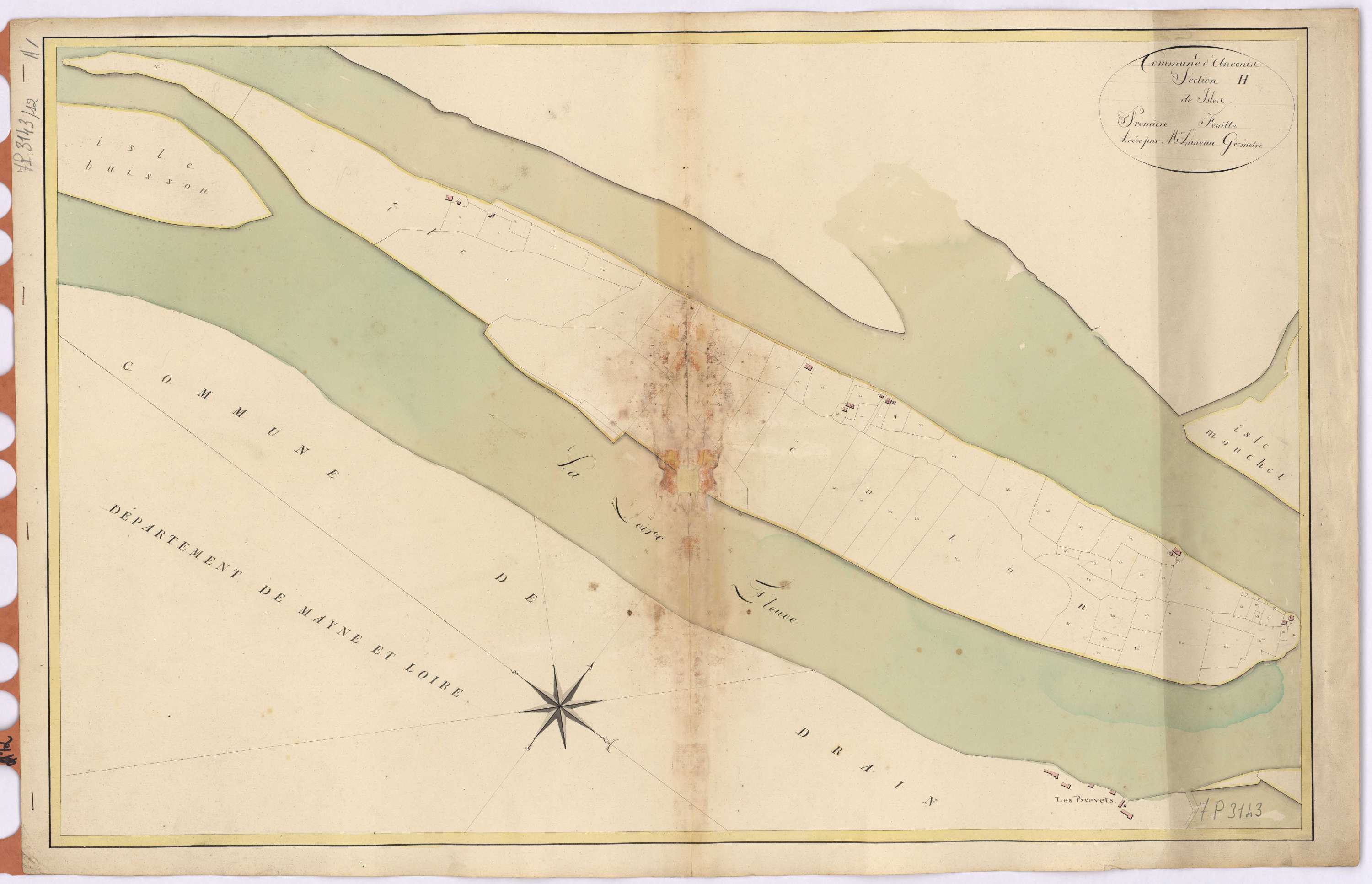 Ancenis - Section H1 Iles (section des)