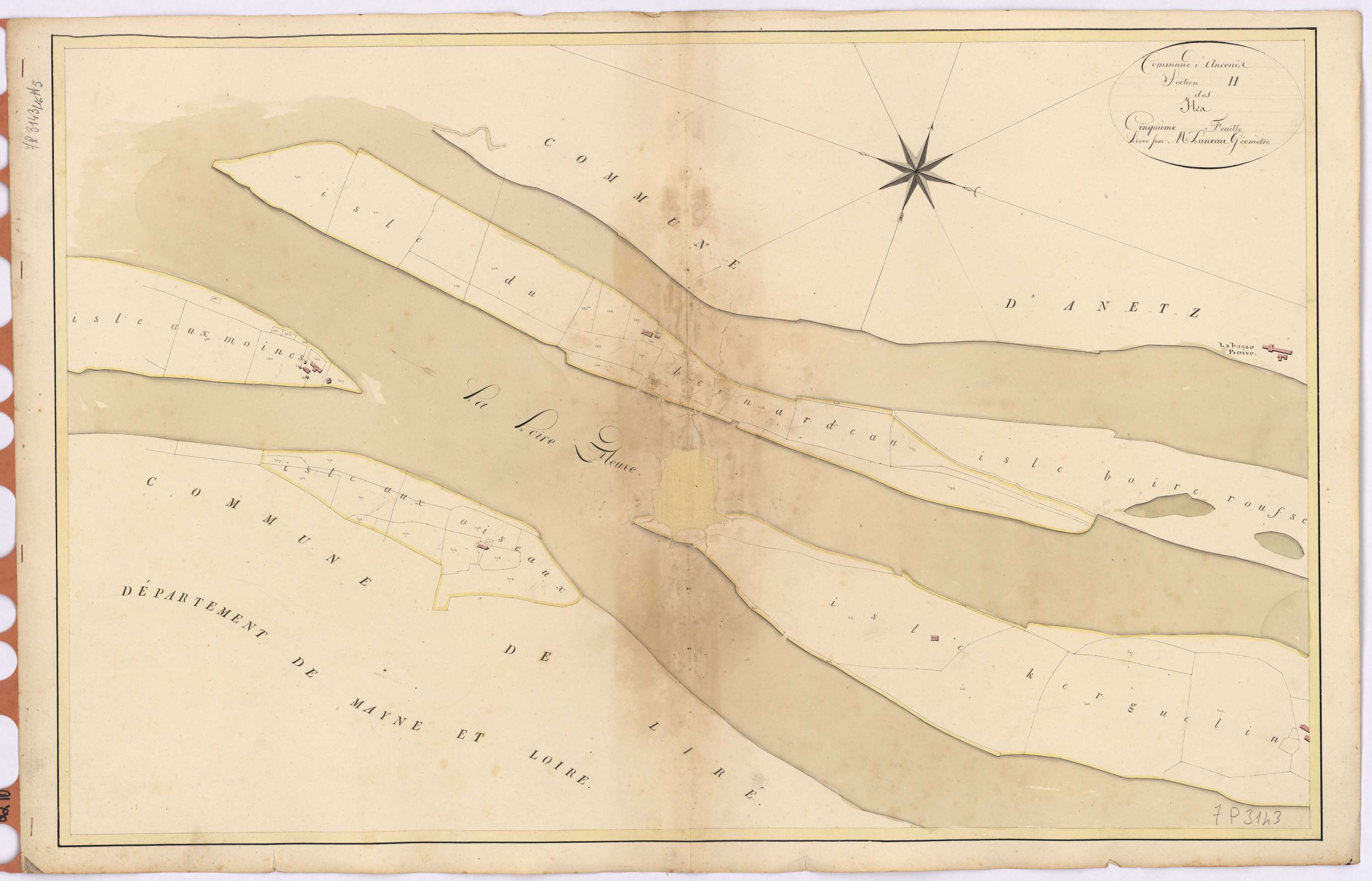 Ancenis - Section H5 Iles (section des)
