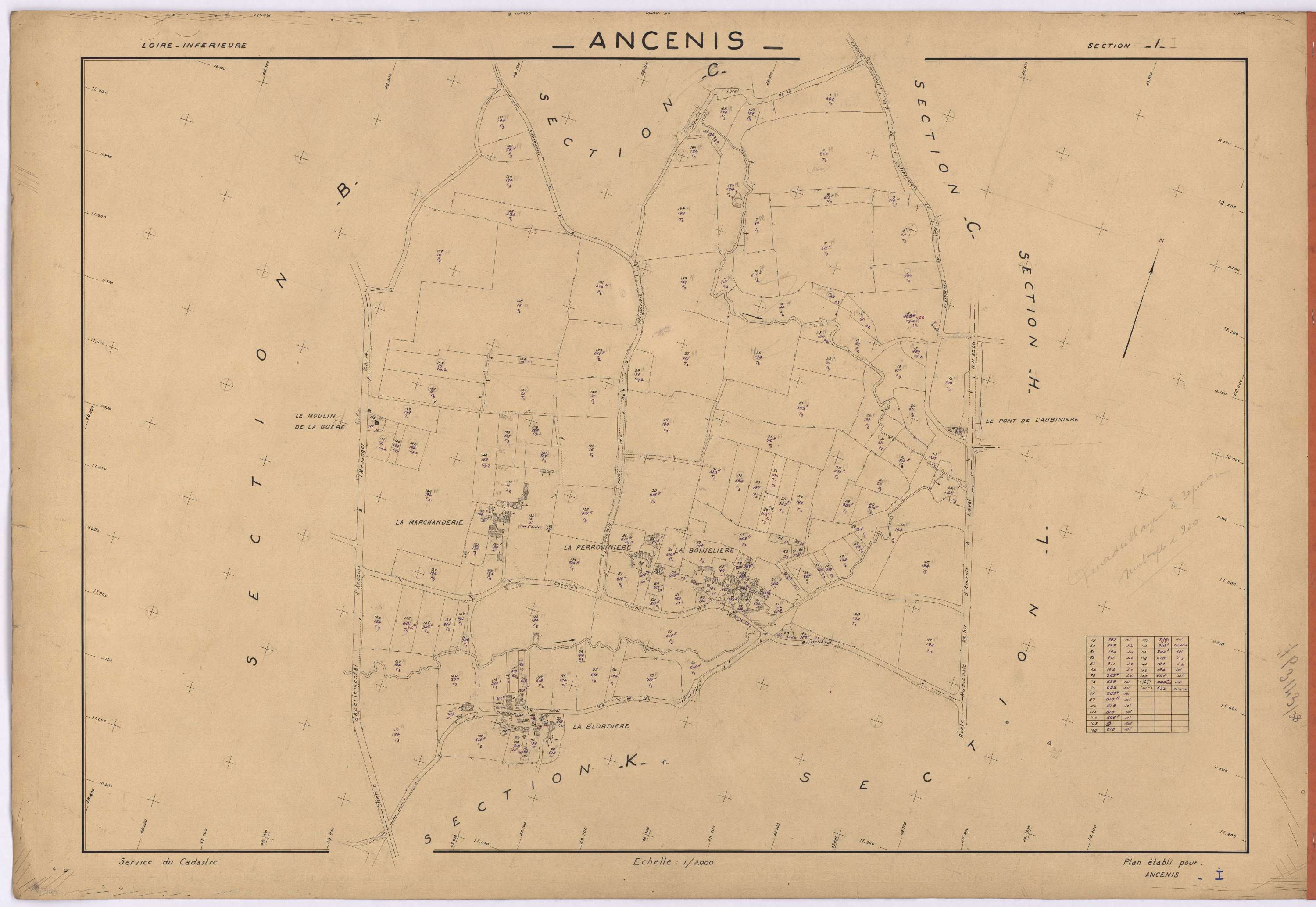 Ancenis - Section I 1-169