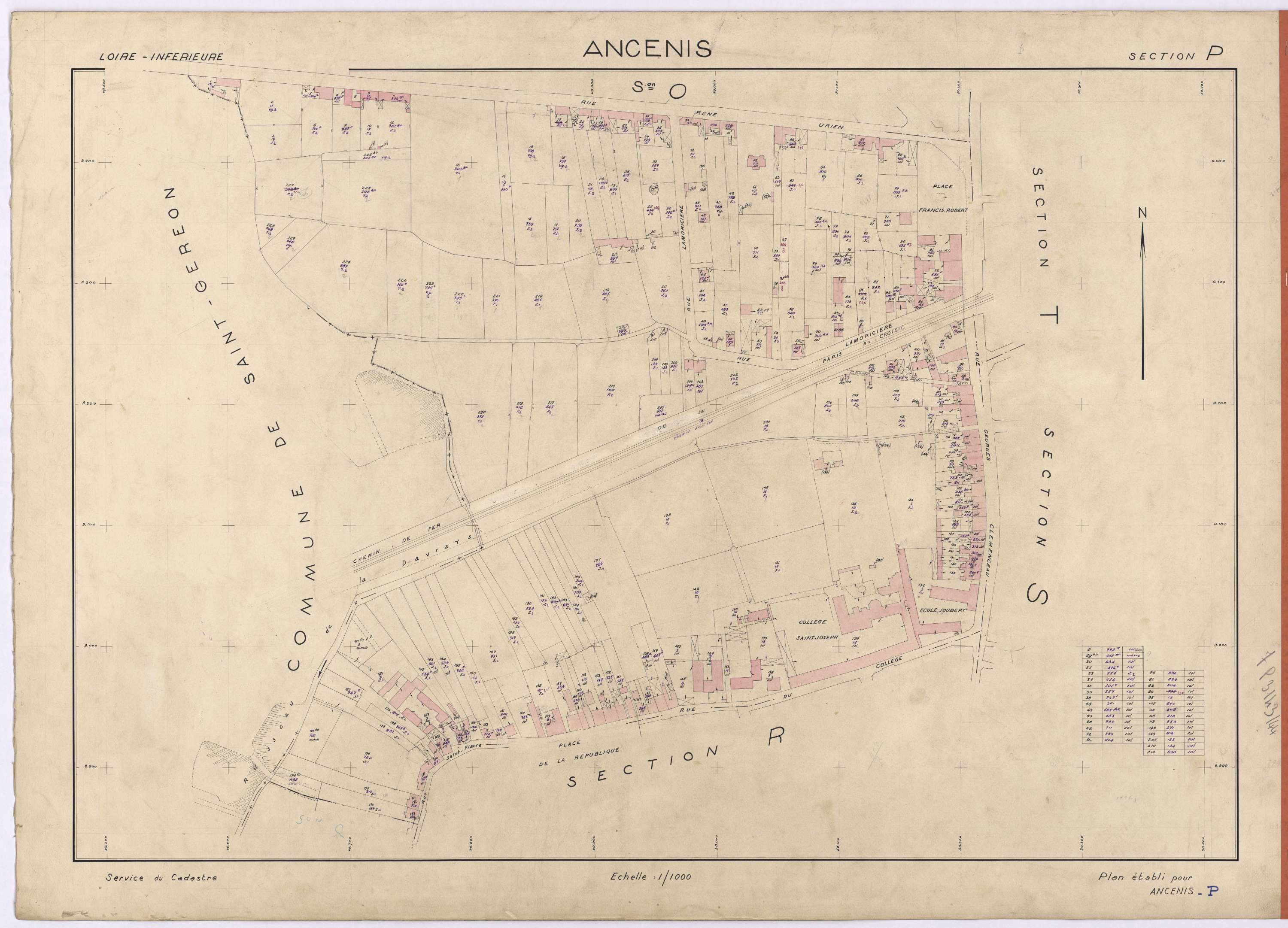Ancenis - Section P 1-229