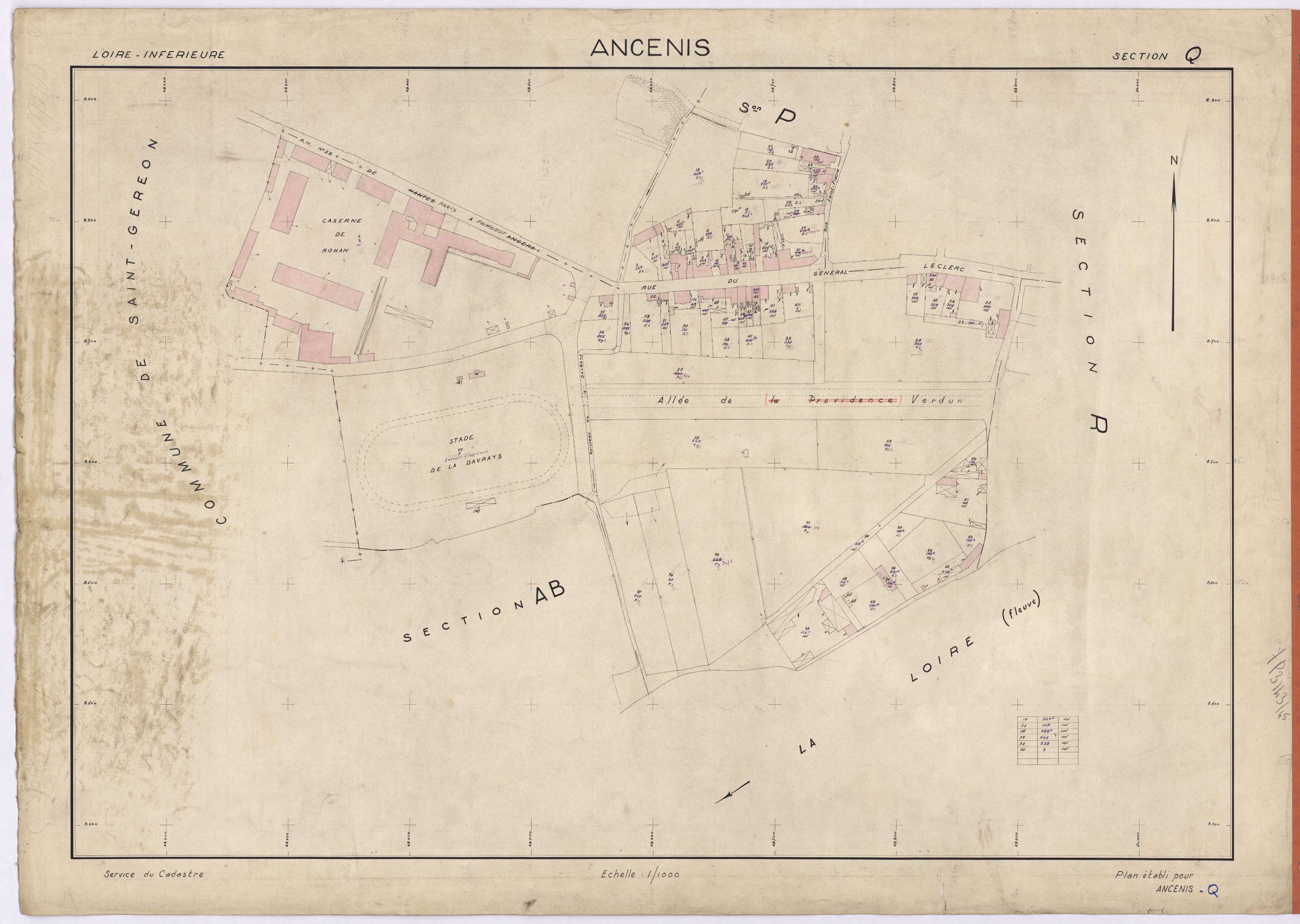Ancenis - Section Q 1-77