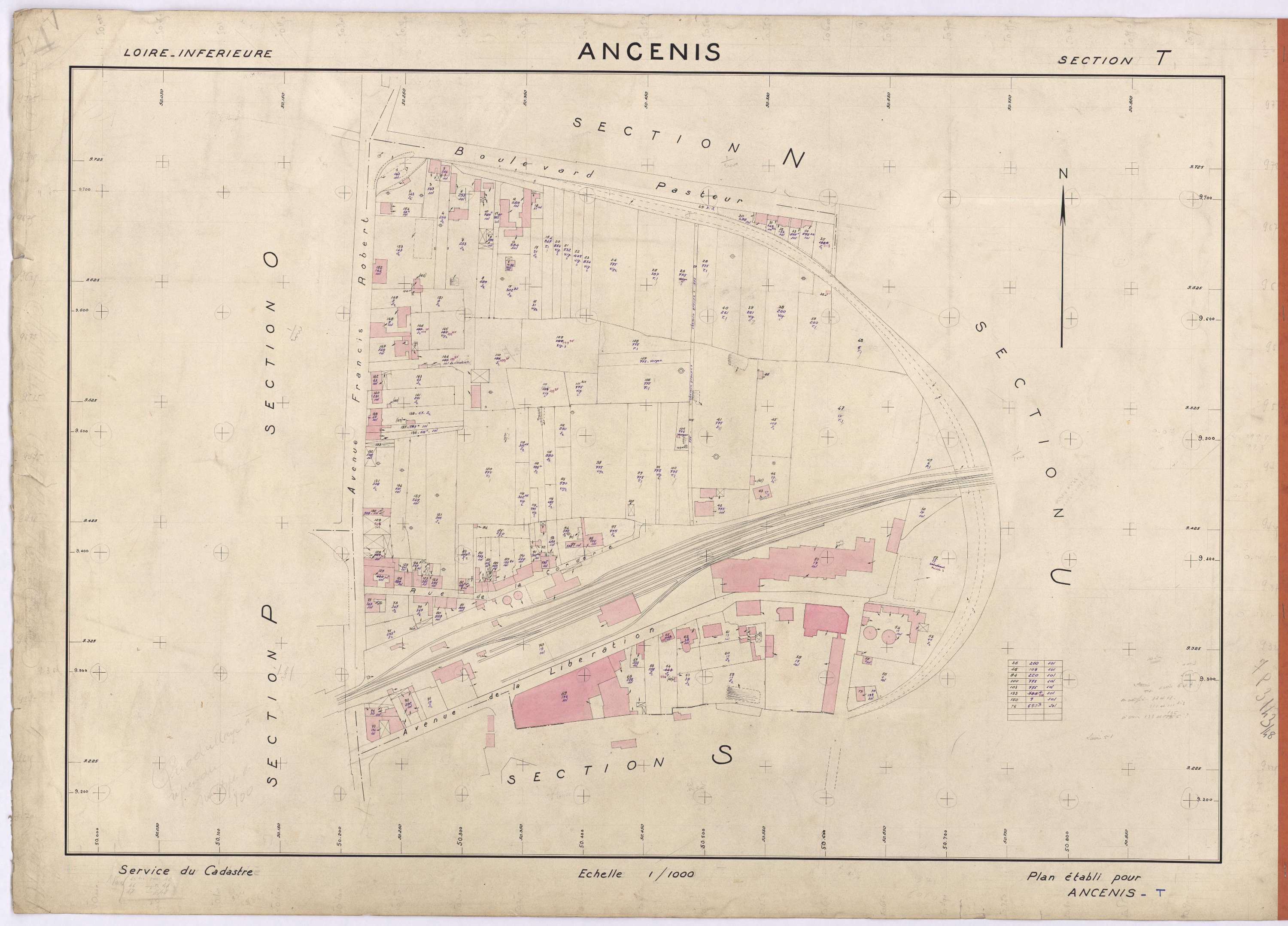 Ancenis - Section T 1-154