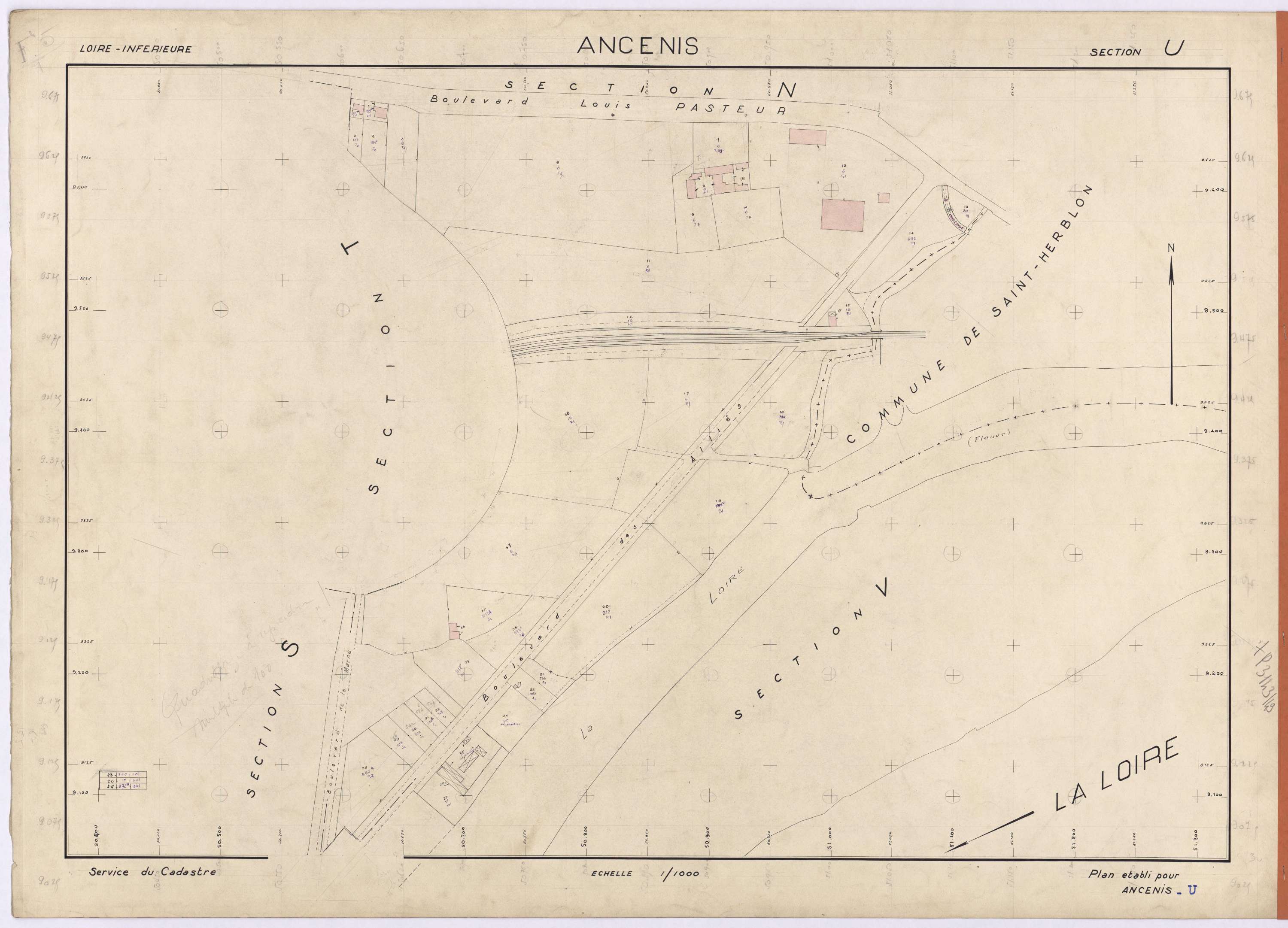 Ancenis - Section U 1-38