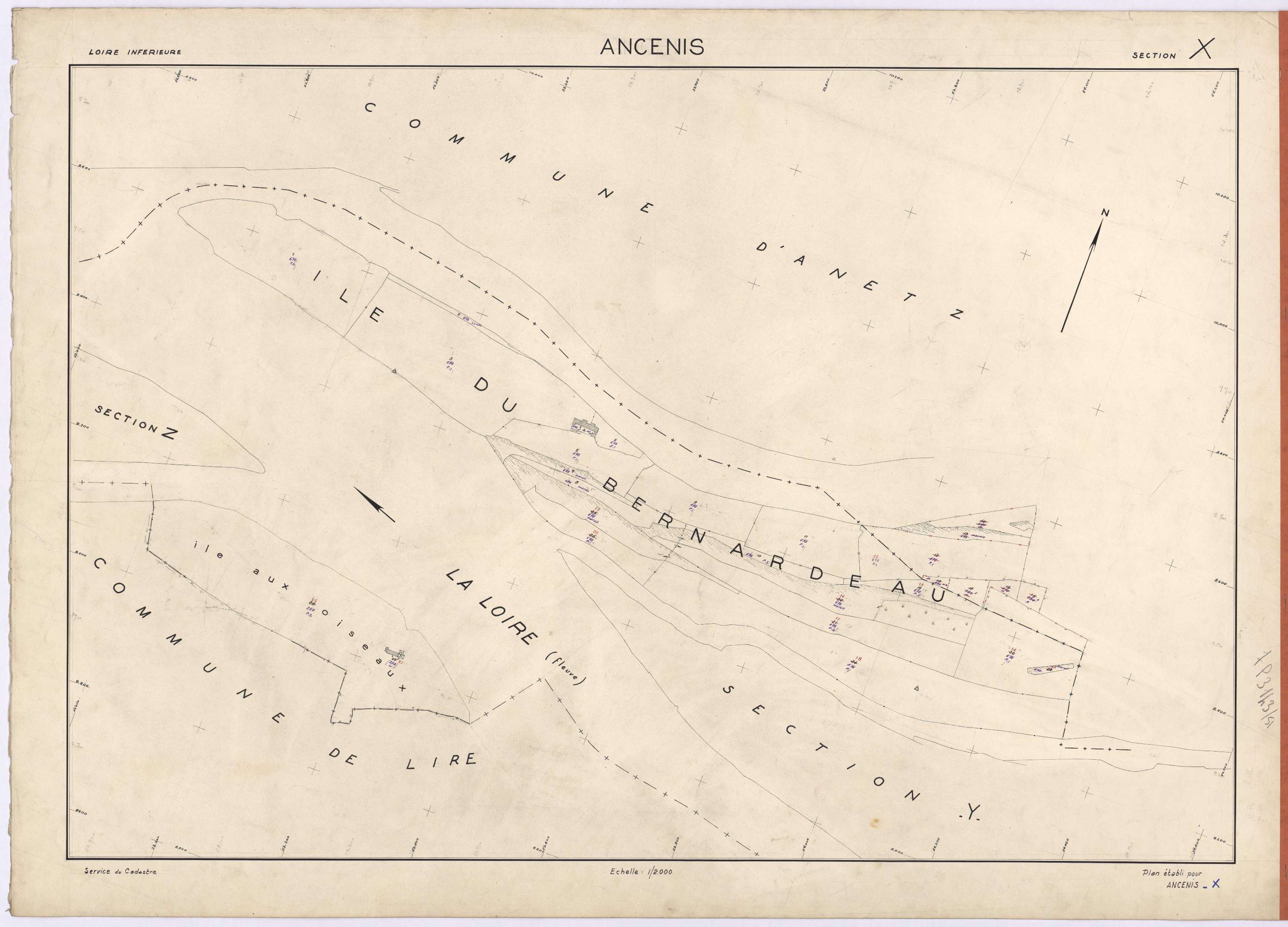 Ancenis - Section X 1-22
