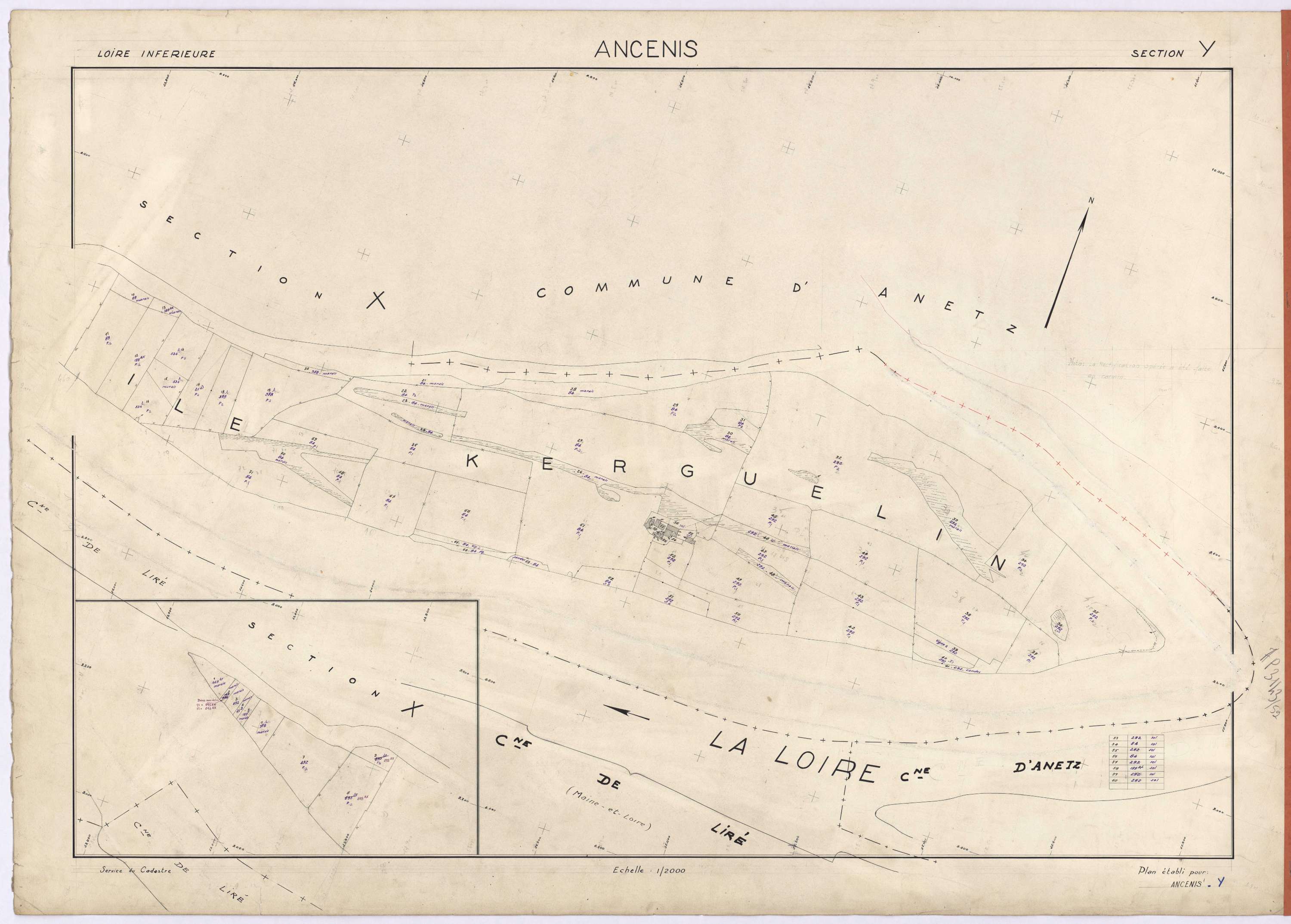 Ancenis - Section Y 1-71
