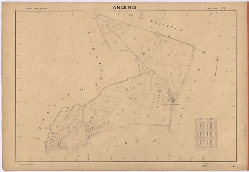 Ancenis - Section D 1-127