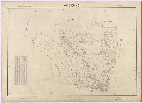 Ancenis - Section O 1-348