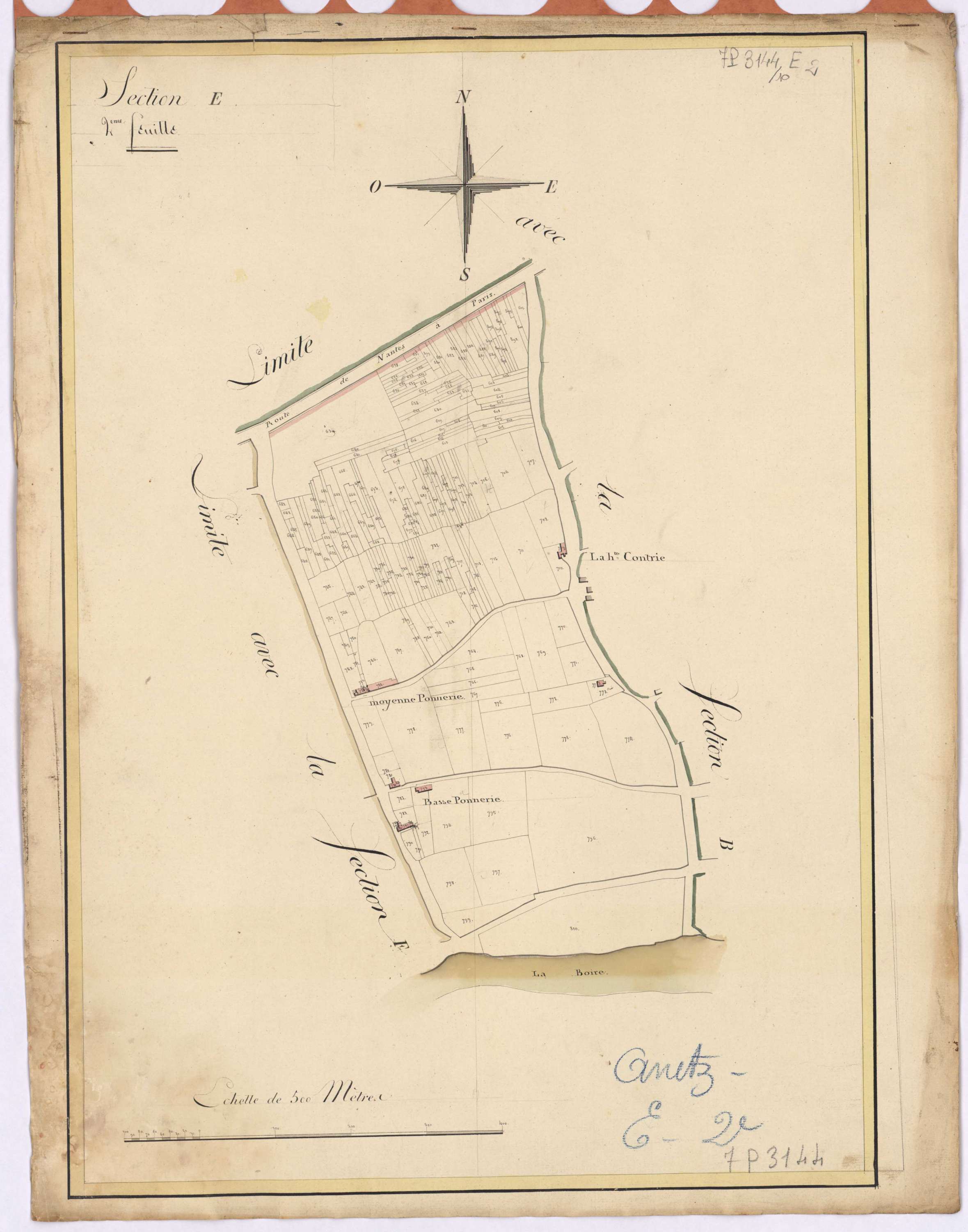 Anetz - Section E2 Chaussée (section de La)