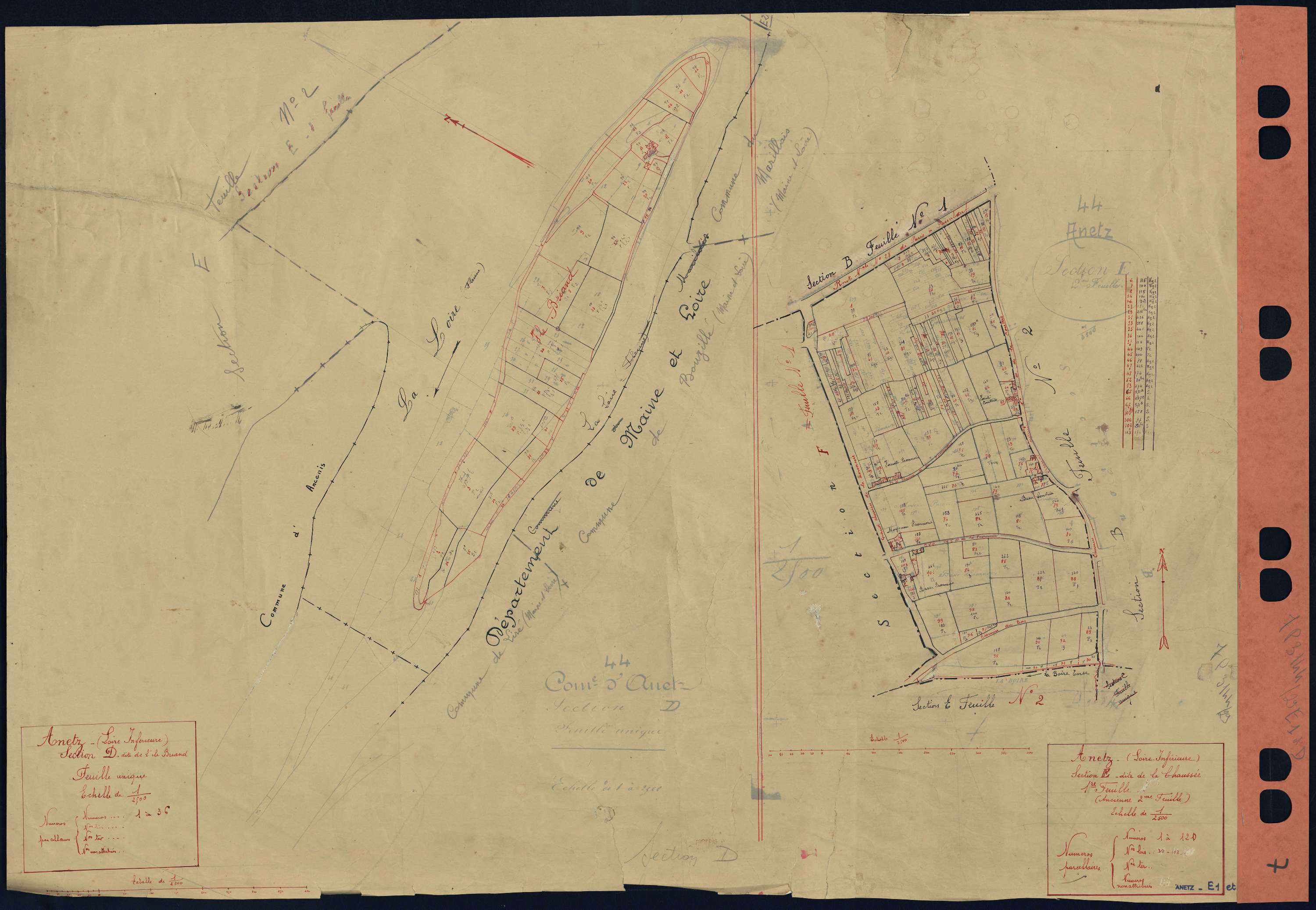 Anetz - Section D . E1 1-36 . 1-120