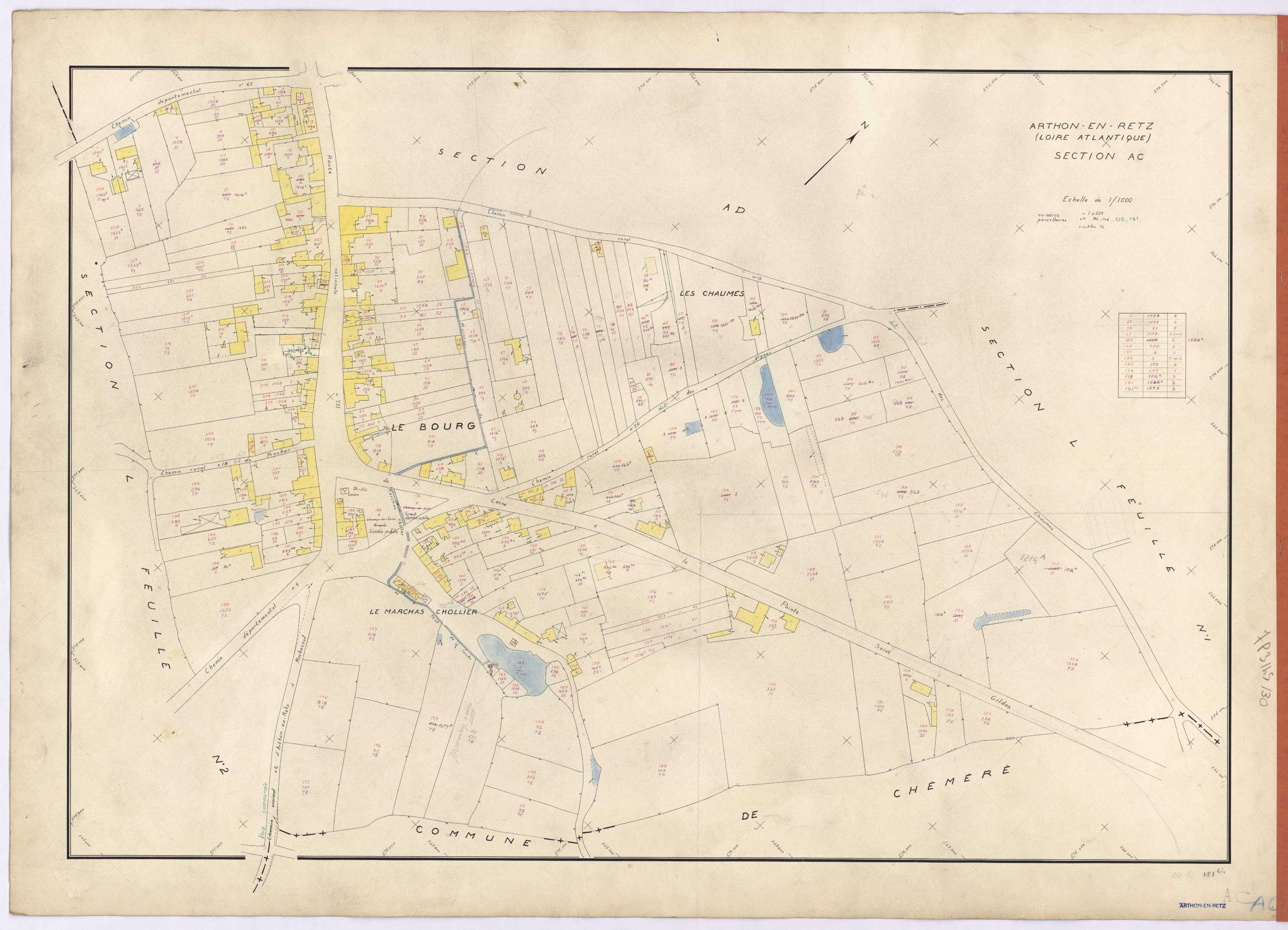 Arthon-en-Retz - Section AC 1-229