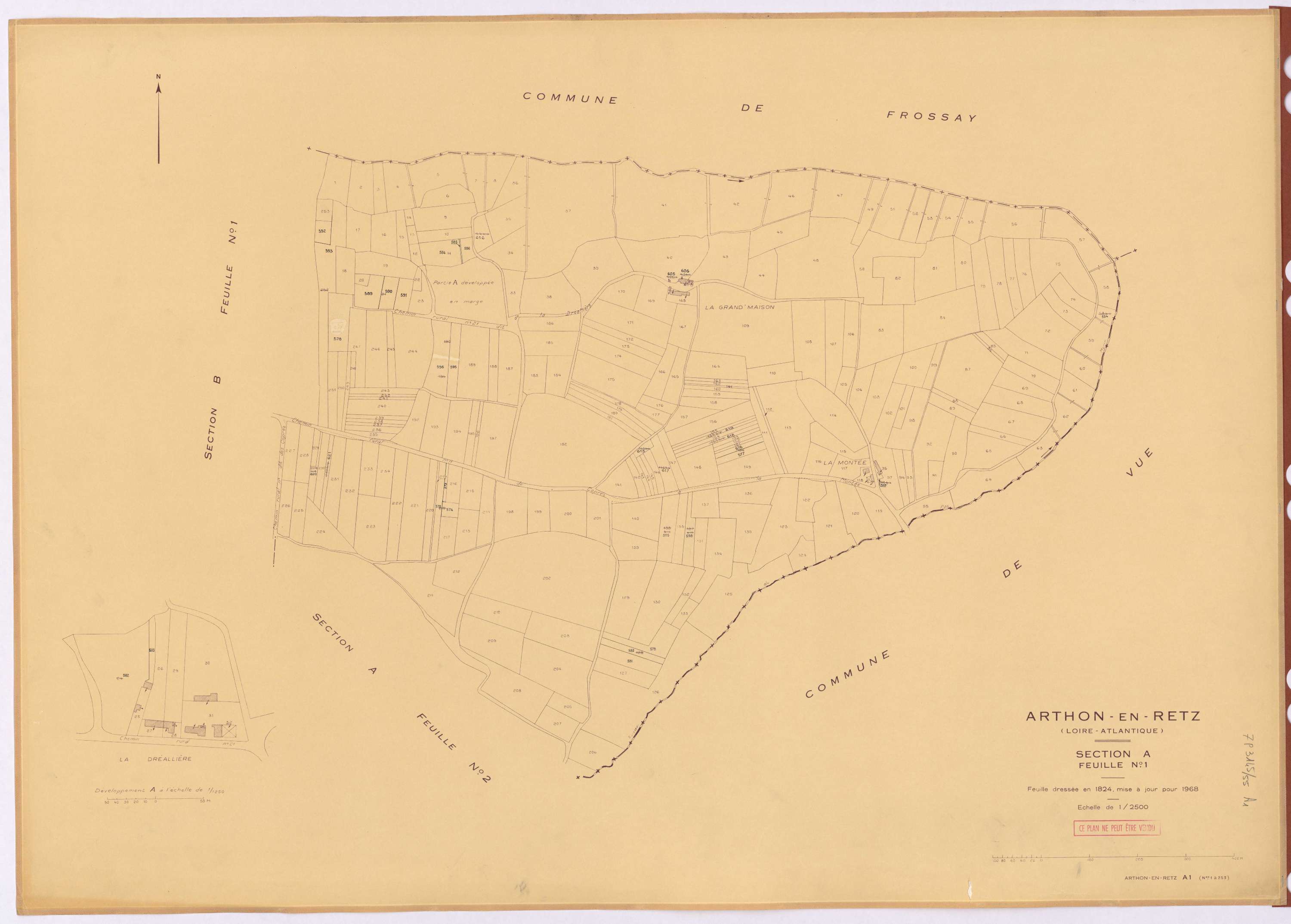 Arthon-en-Retz - Section A1 1-253