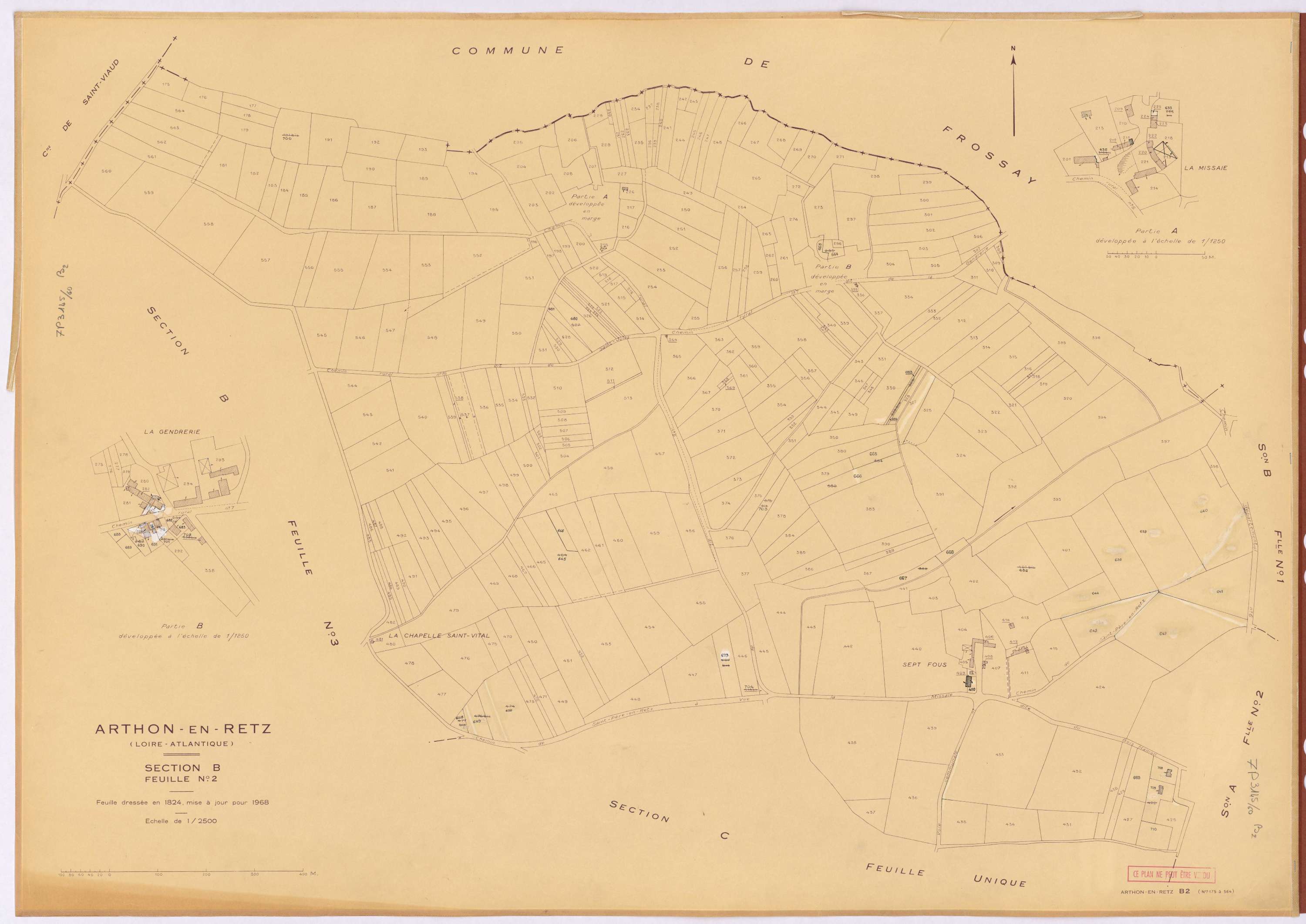 Arthon-en-Retz - Section B2 175-564
