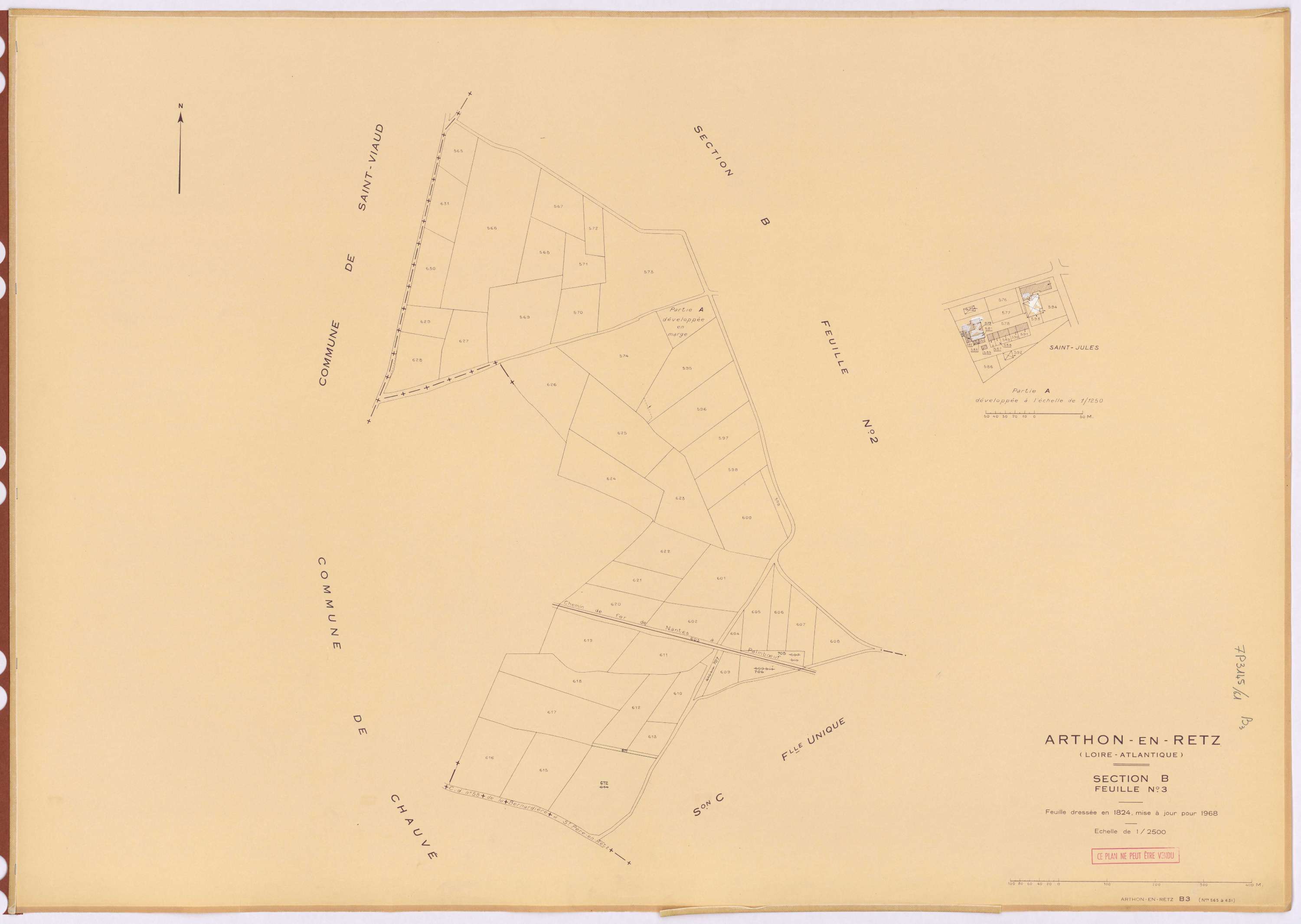 Arthon-en-Retz - Section B3 565-631