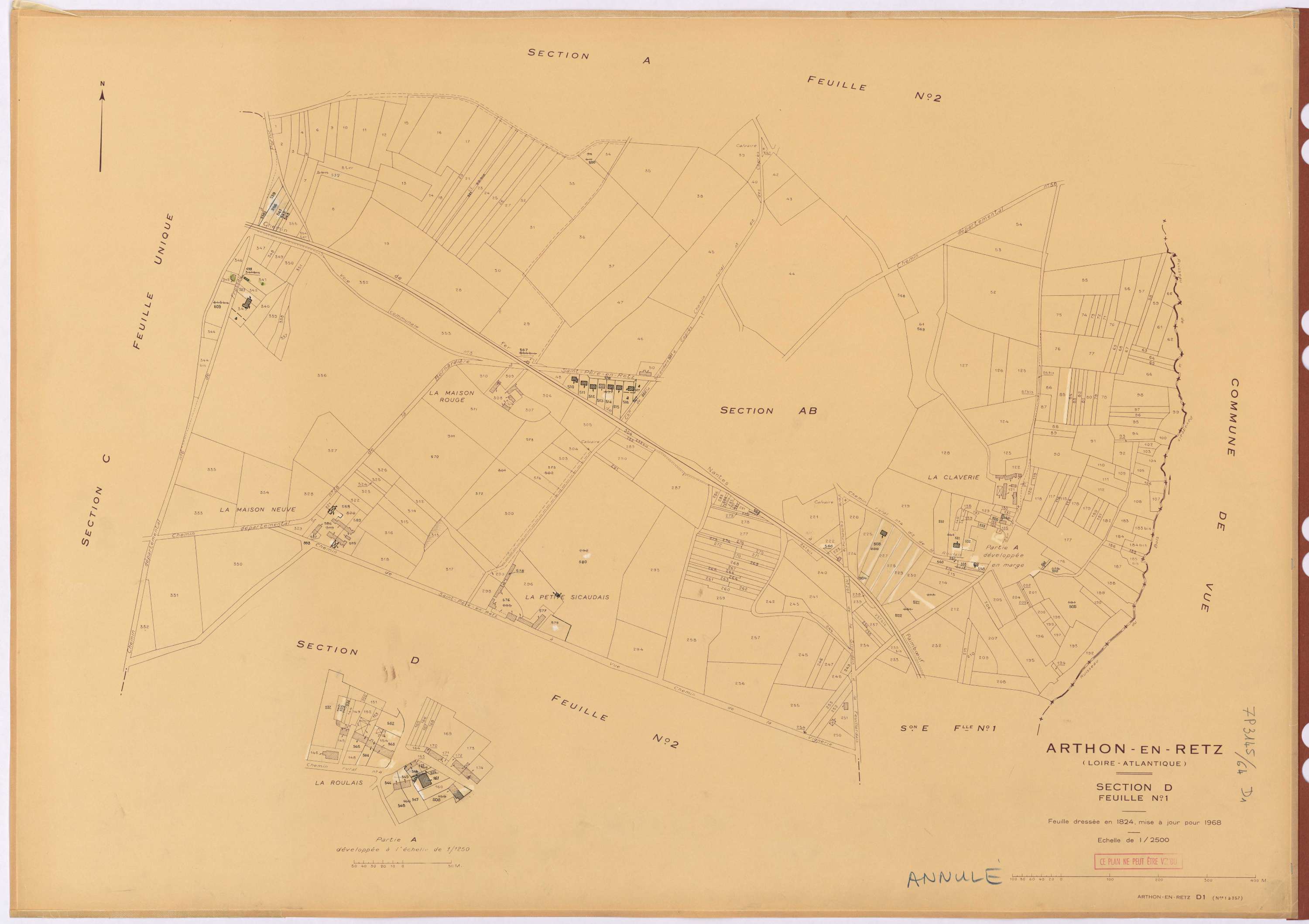Arthon-en-Retz - Section D1 1-357
