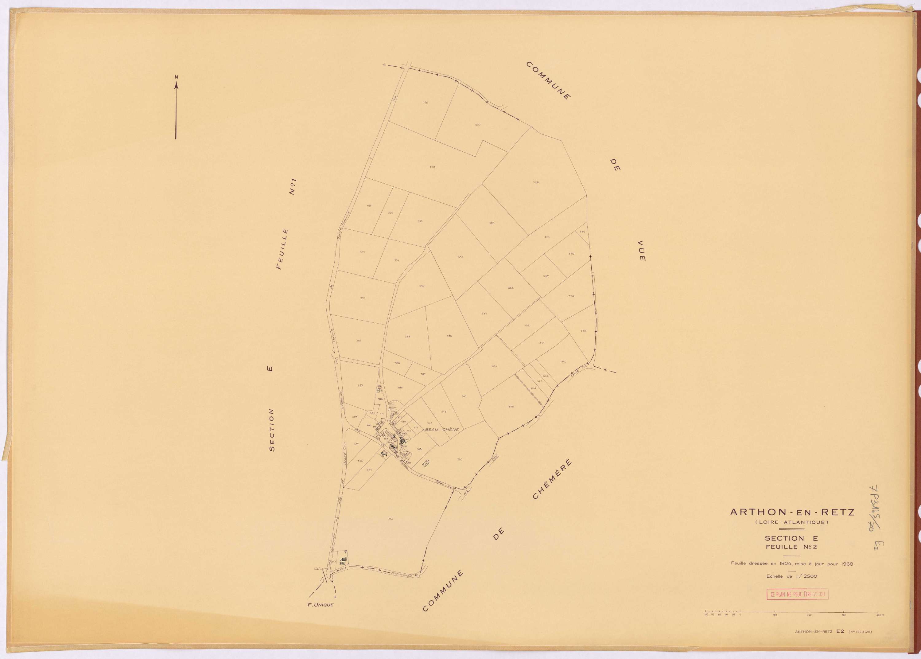 Arthon-en-Retz - Section E2 326-398