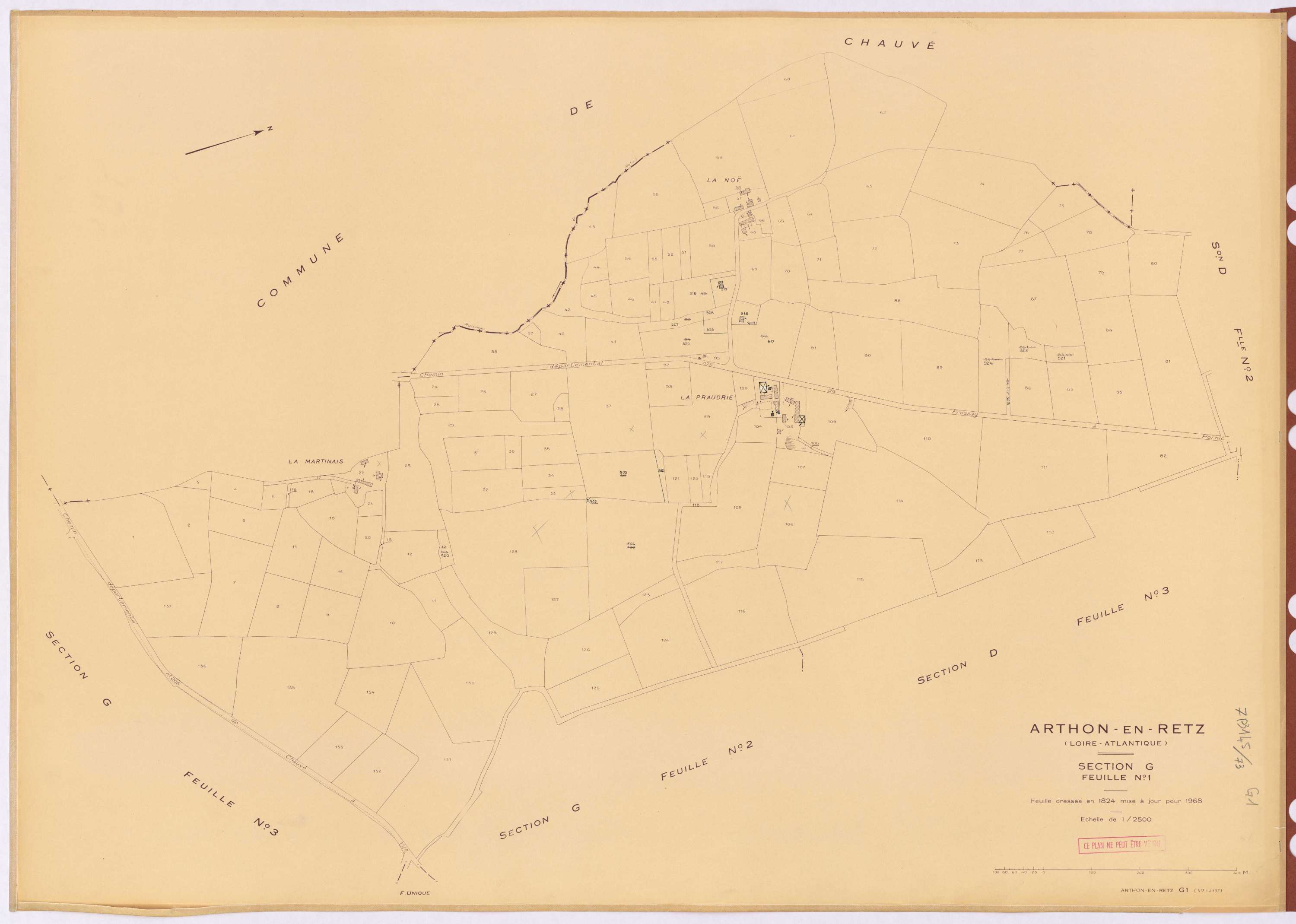 Arthon-en-Retz - Section G1 1-137