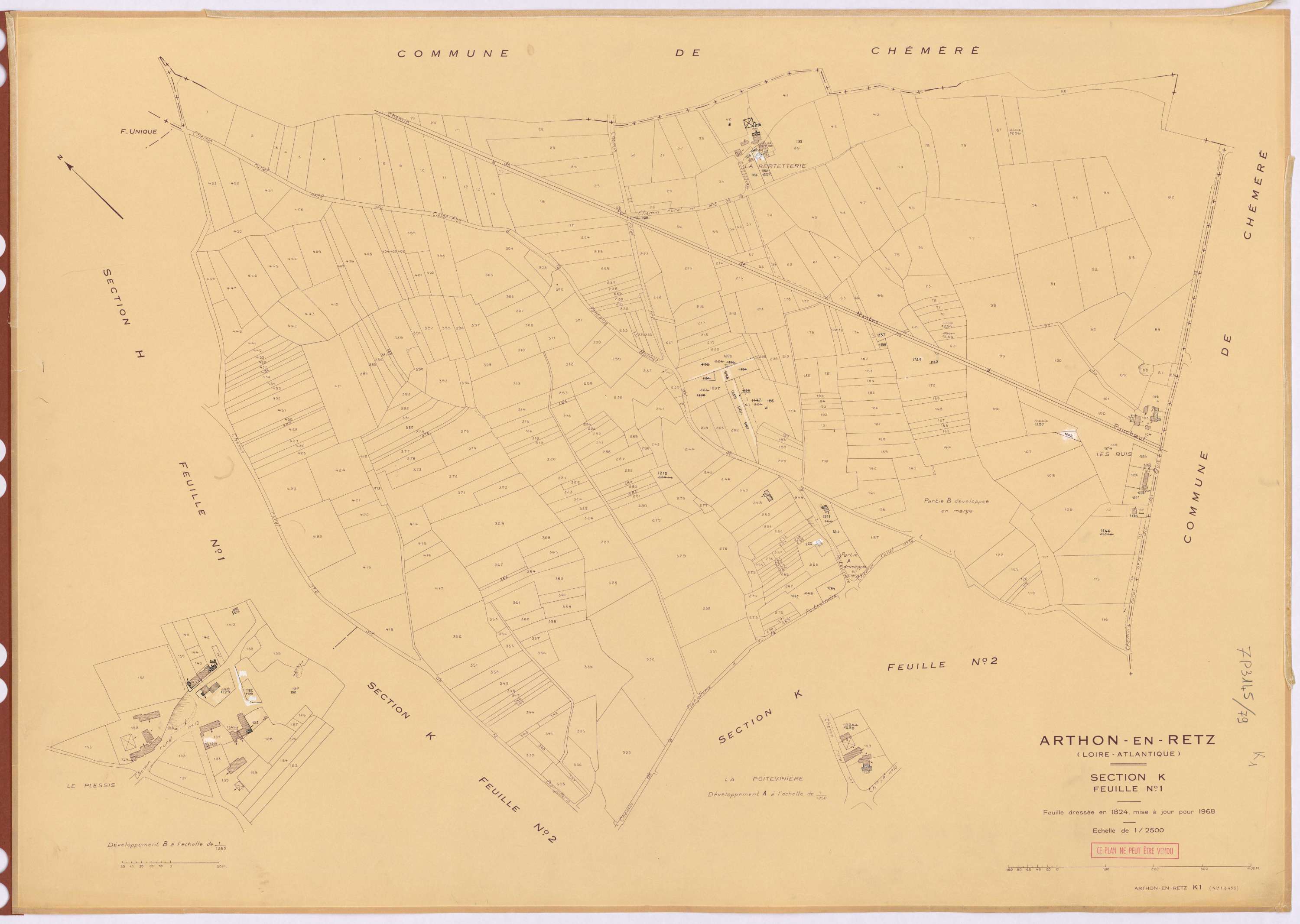 Arthon-en-Retz - Section K1 1-453
