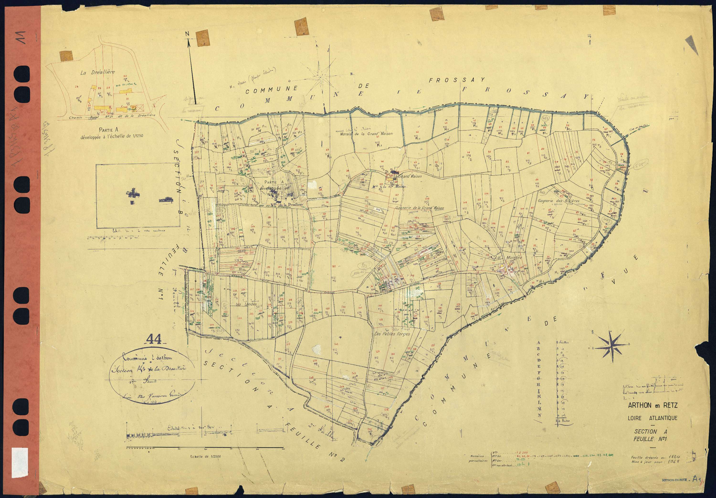 Arthon-en-Retz - Section A1 1-253