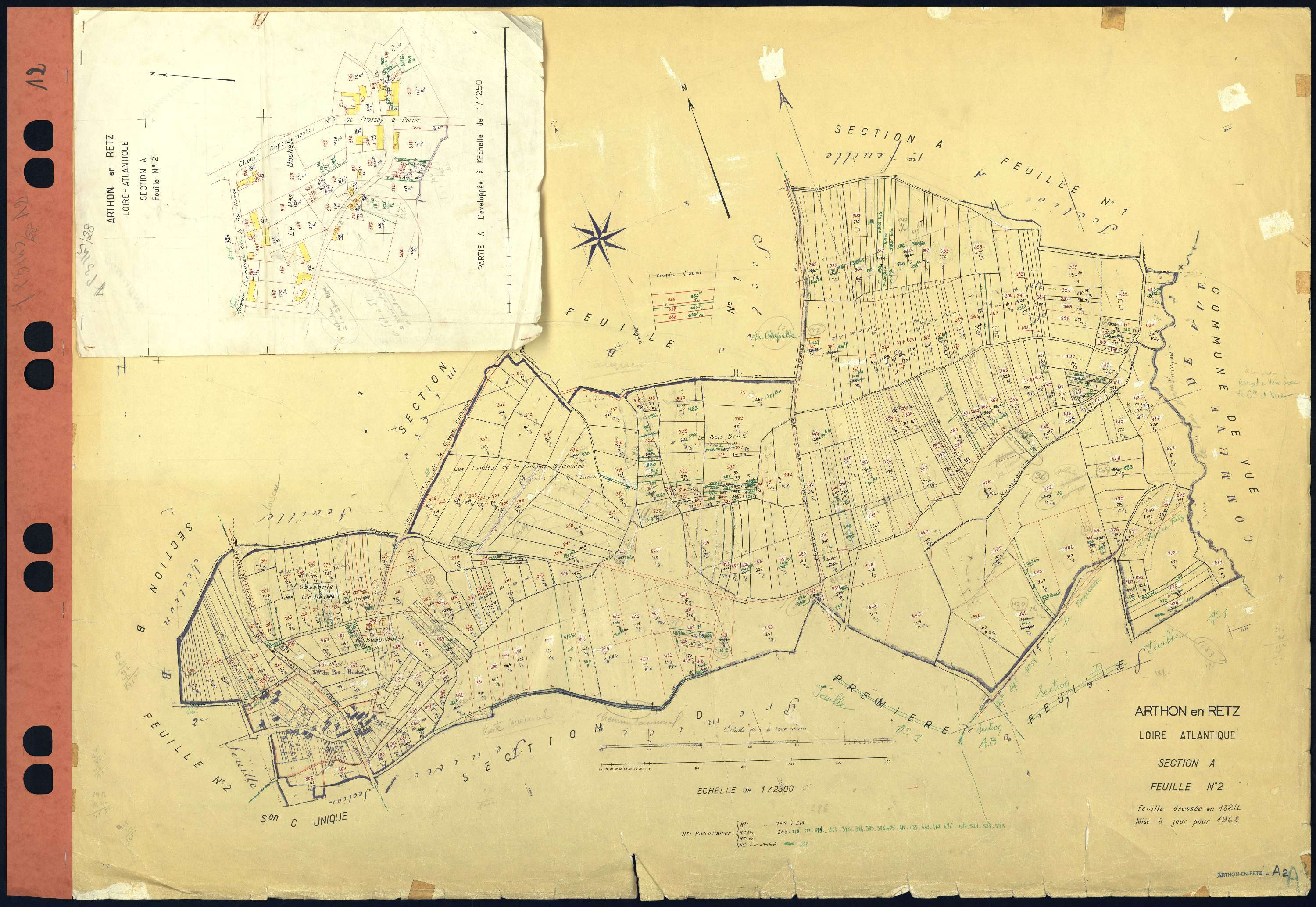 Arthon-en-Retz - Section A2 254-548