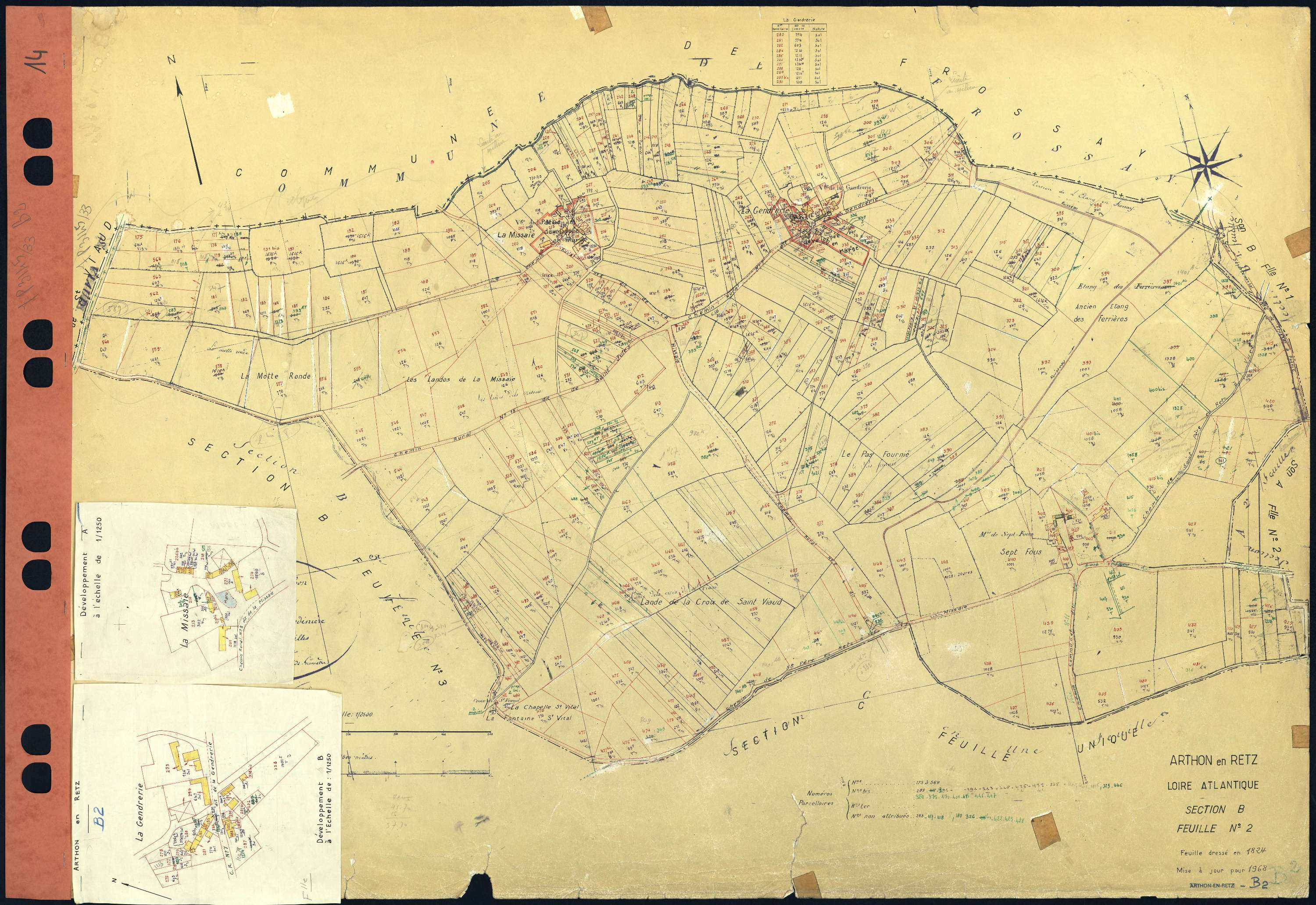 Arthon-en-Retz - Section B2 175-564