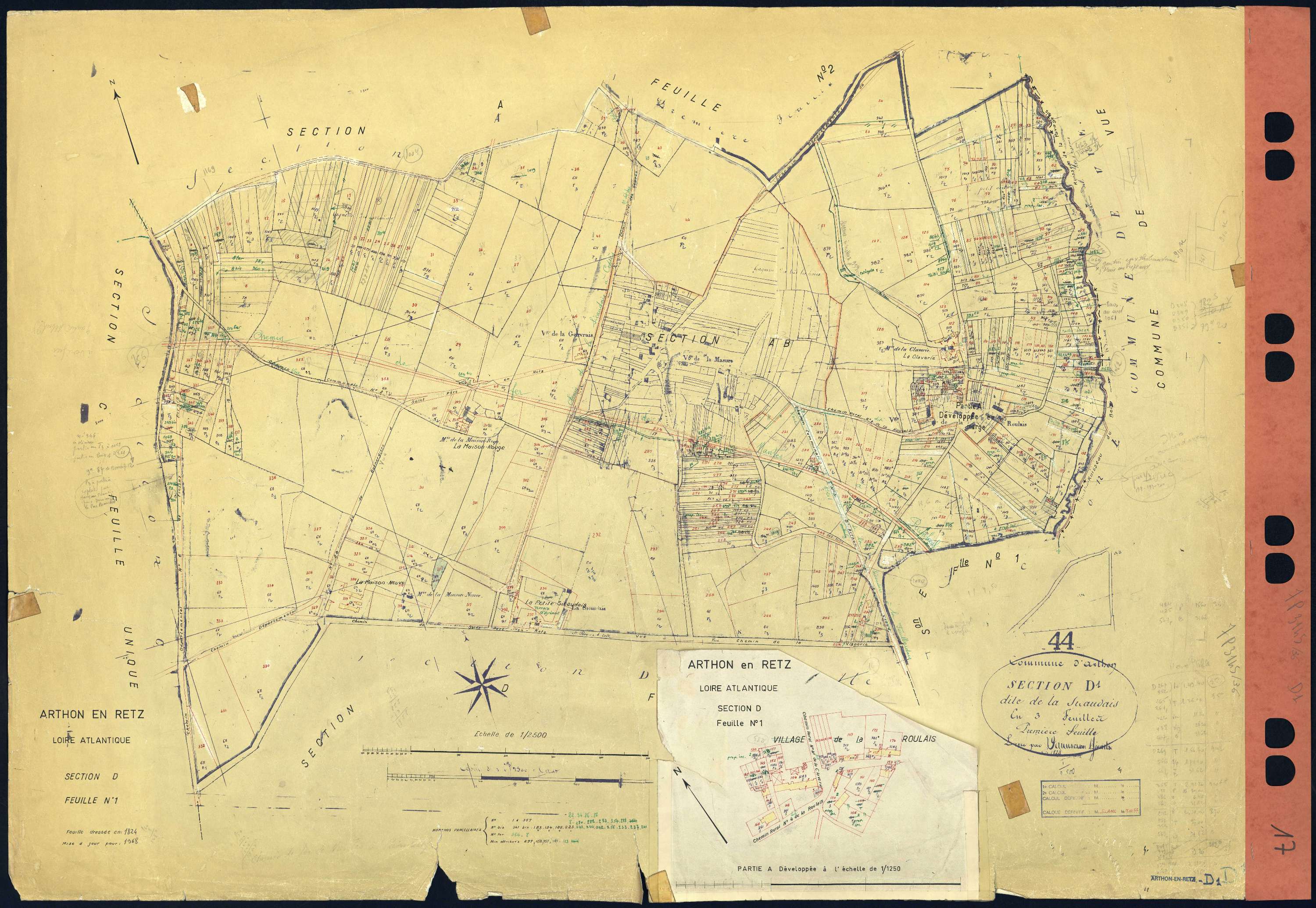 Arthon-en-Retz - Section D1 1-357