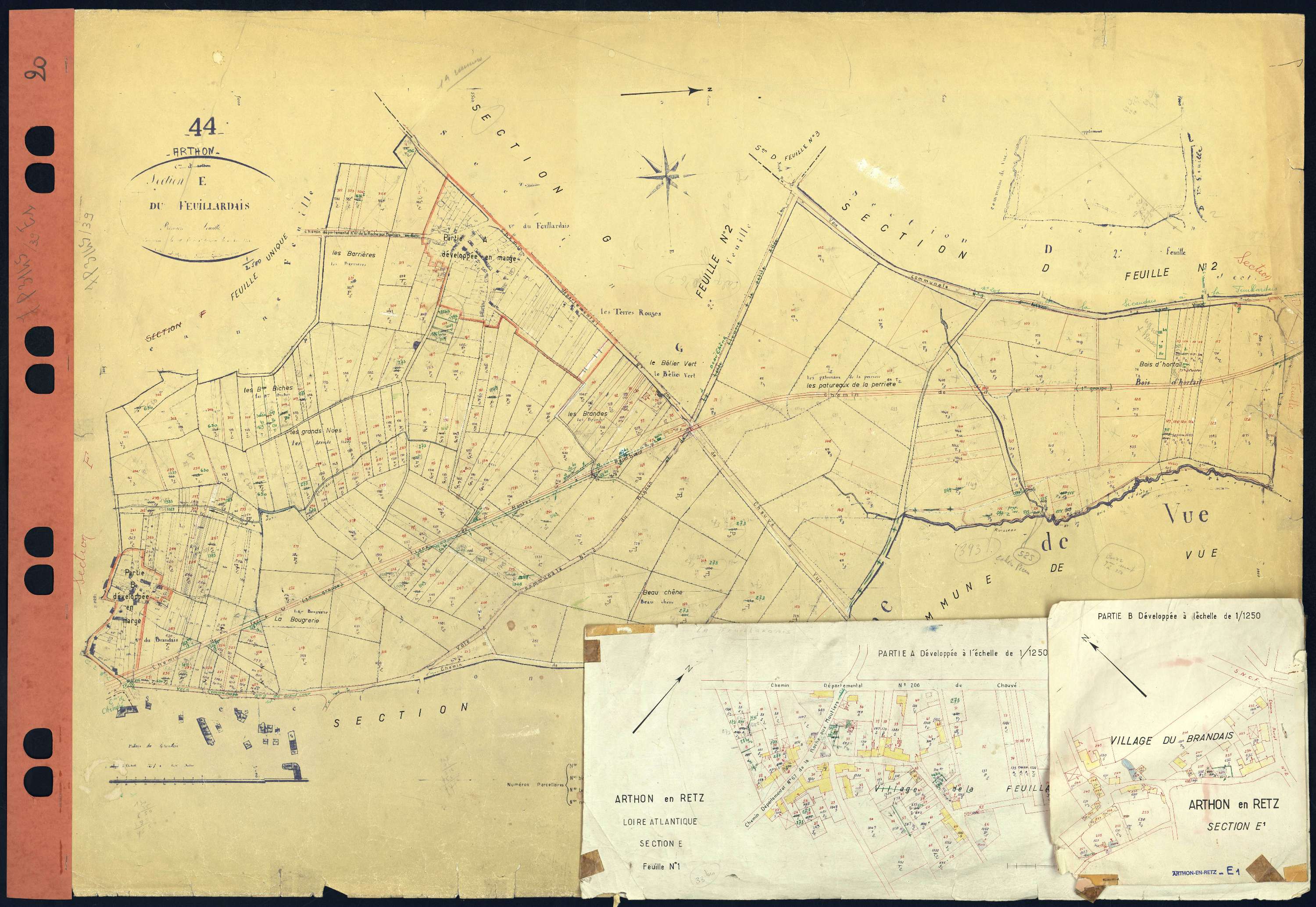 Arthon-en-Retz - Section E1 1-325