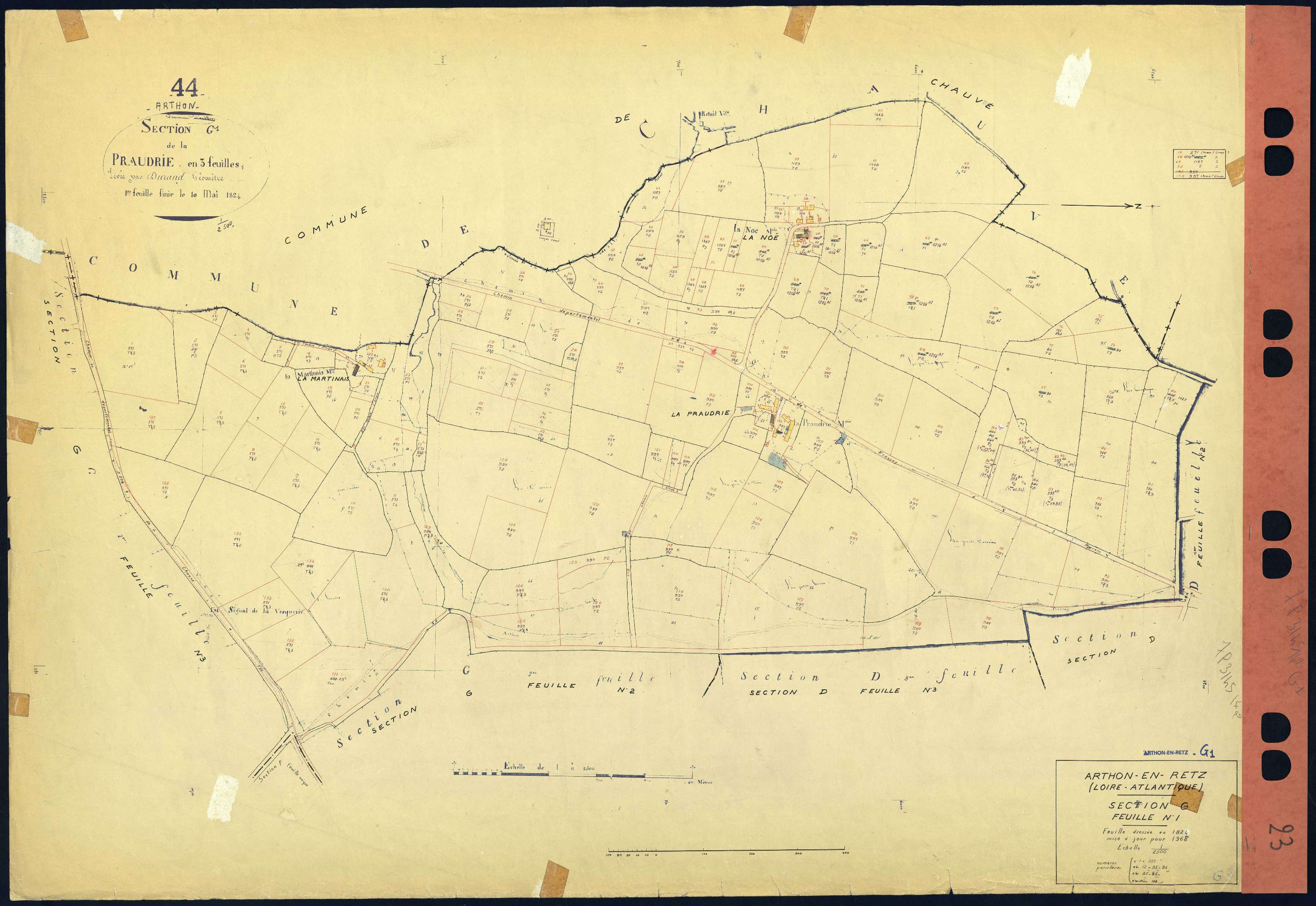 Arthon-en-Retz - Section G1 1-137