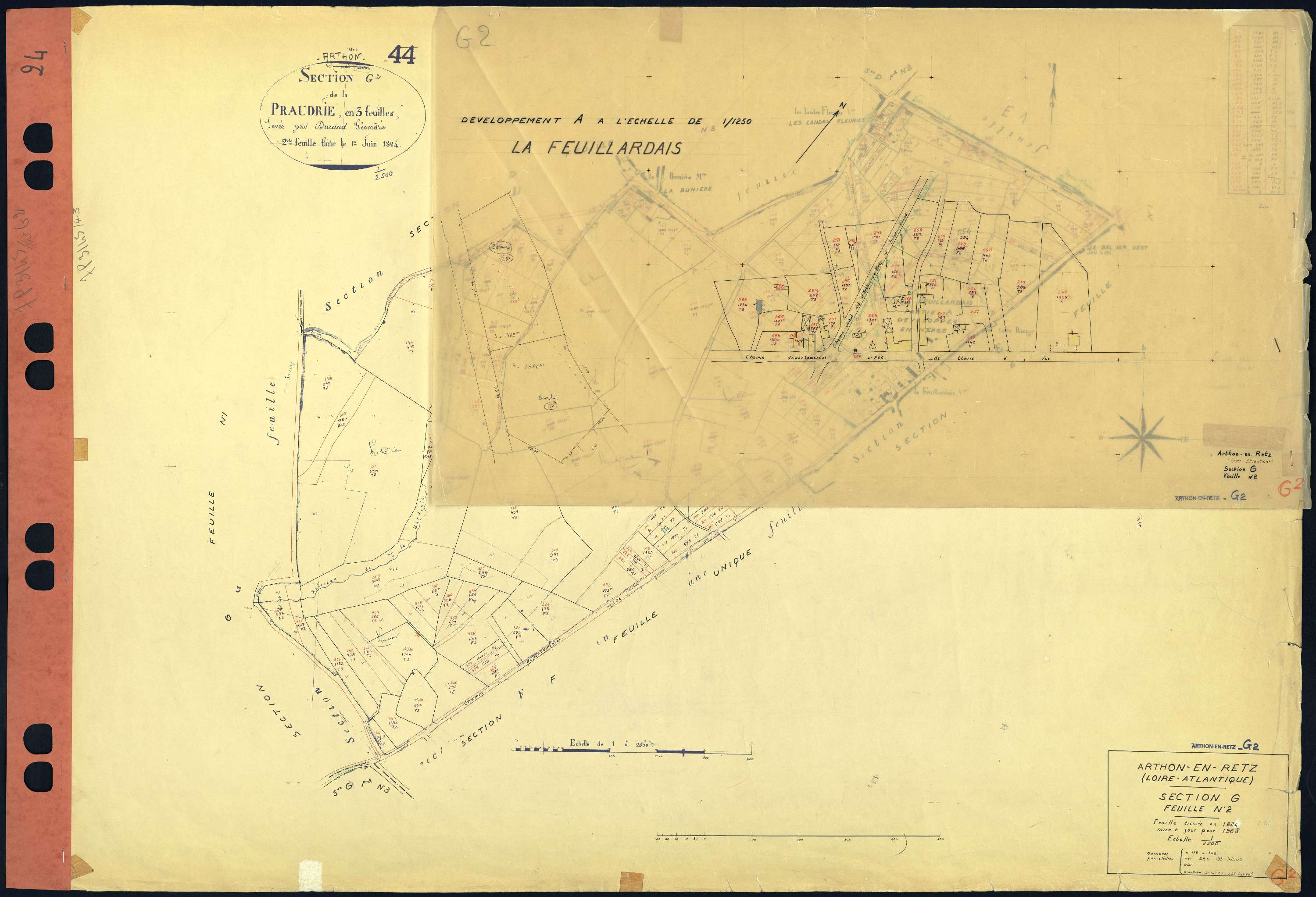 Arthon-en-Retz - Section G2 138-352