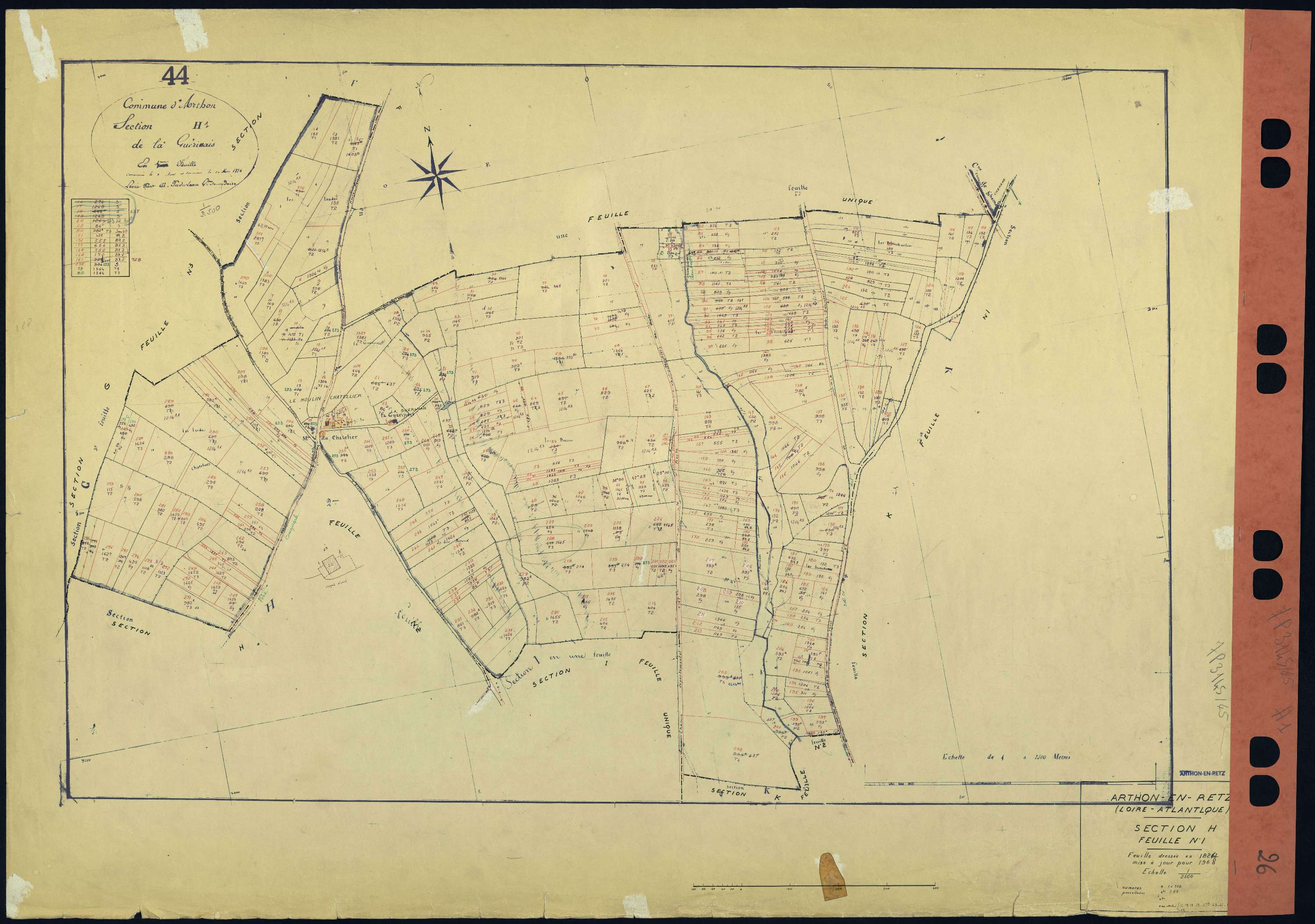 Arthon-en-Retz - Section H1 1-302