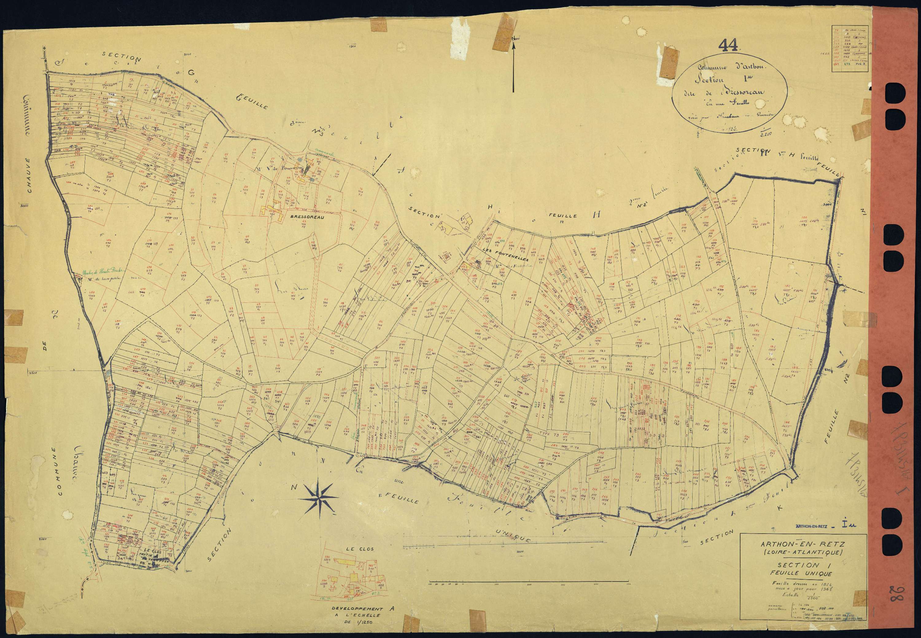 Arthon-en-Retz - Section I 1-520