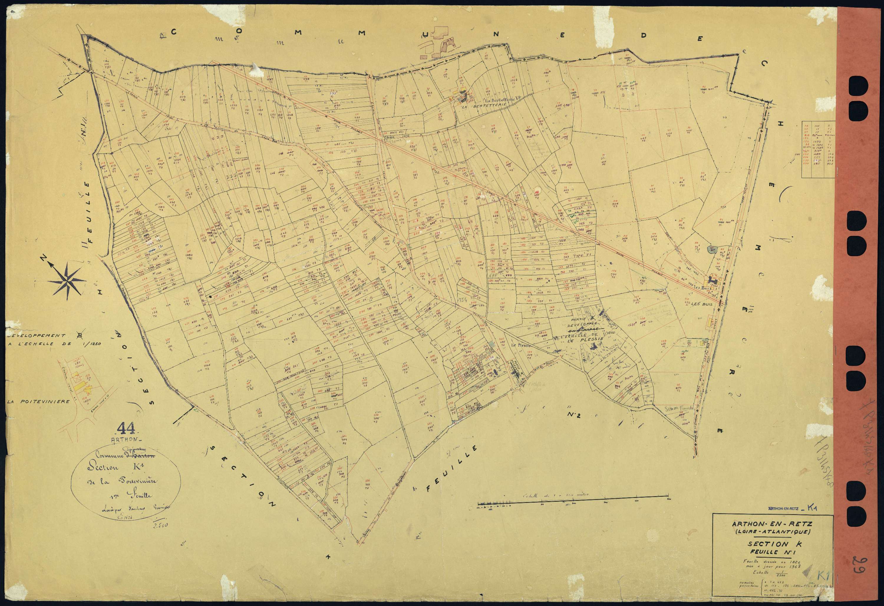 Arthon-en-Retz - Section K1 1-453