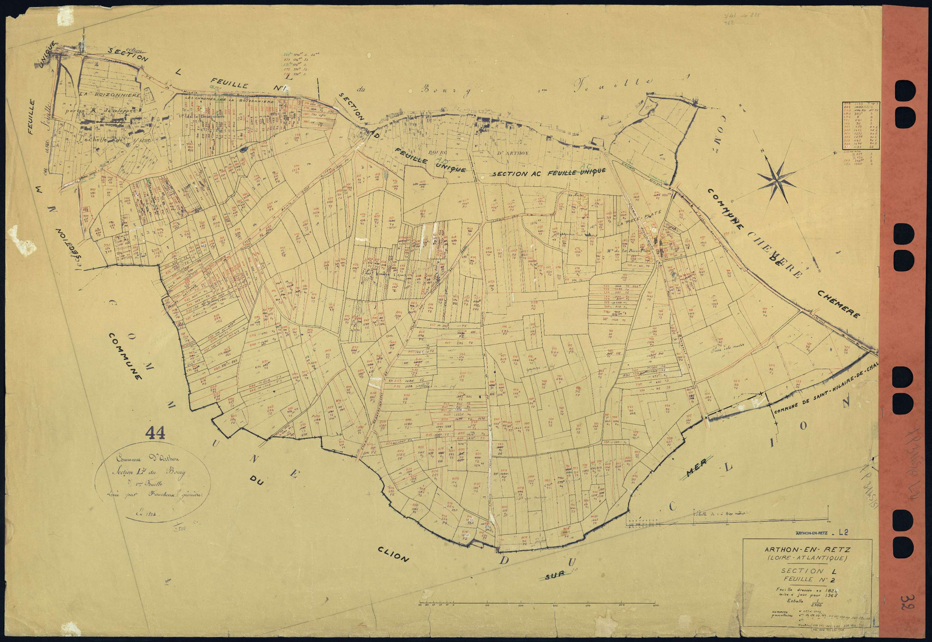 Arthon-en-Retz - Section L2 451-1003