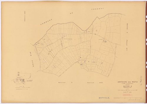 Arthon-en-Retz - Section B1 1-174