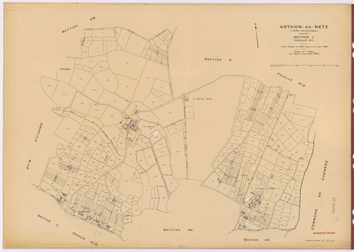 Arthon-en-Retz - Section L1 1-450