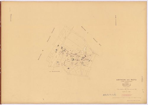 Arthon-en-Retz - Section L2 (développement) Développement du village de La Boizonnière